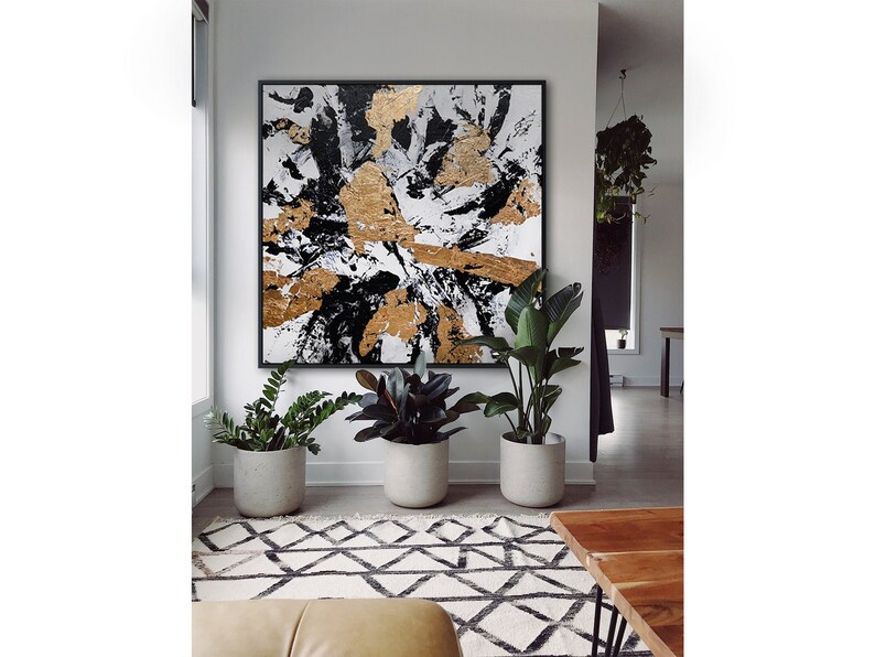 Твір «Abstract Gold Wall Art» (авт. - Олексій Жуков), 2020