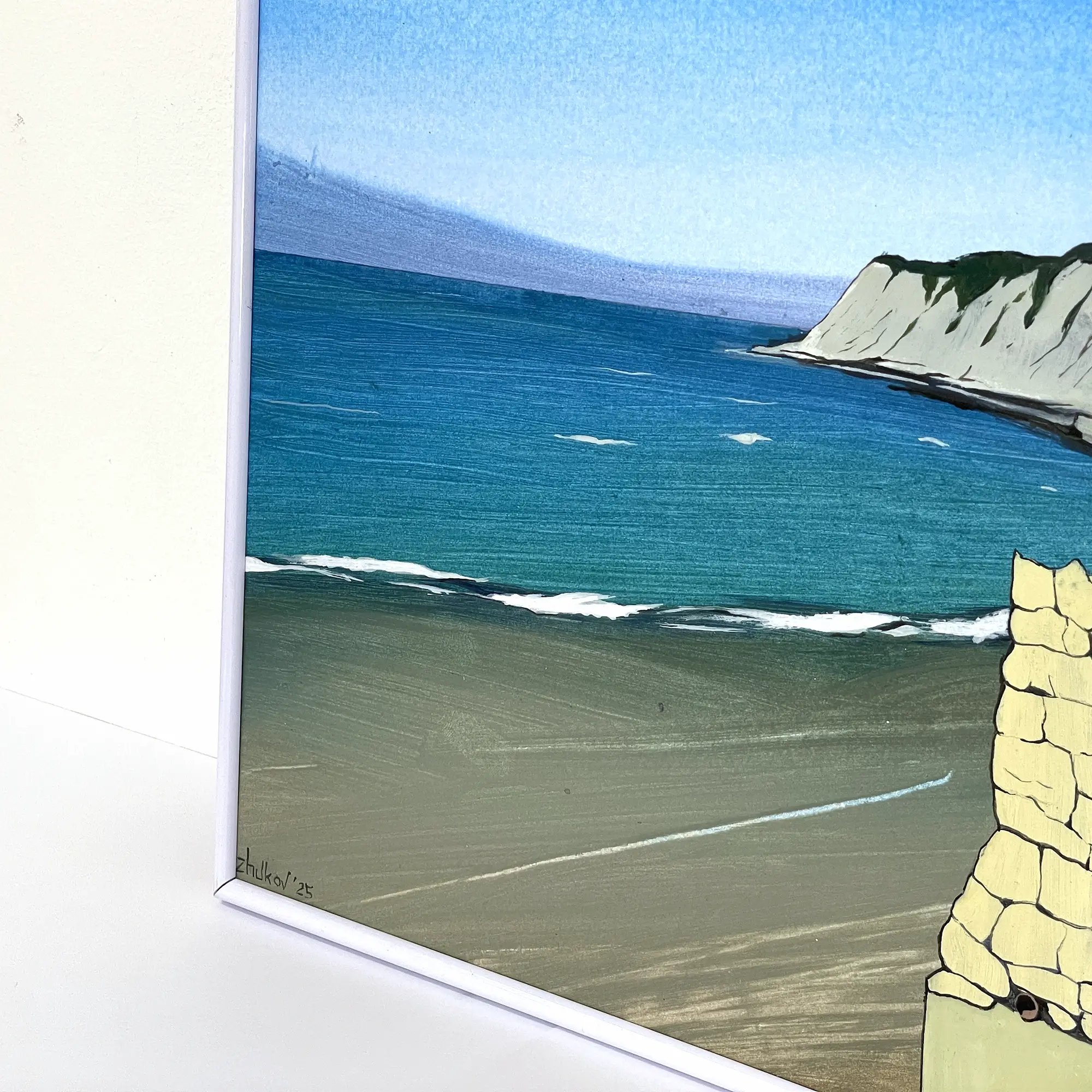 Твір «Arrigunaga Beach» (авт. - Олексій Жуков), 2025