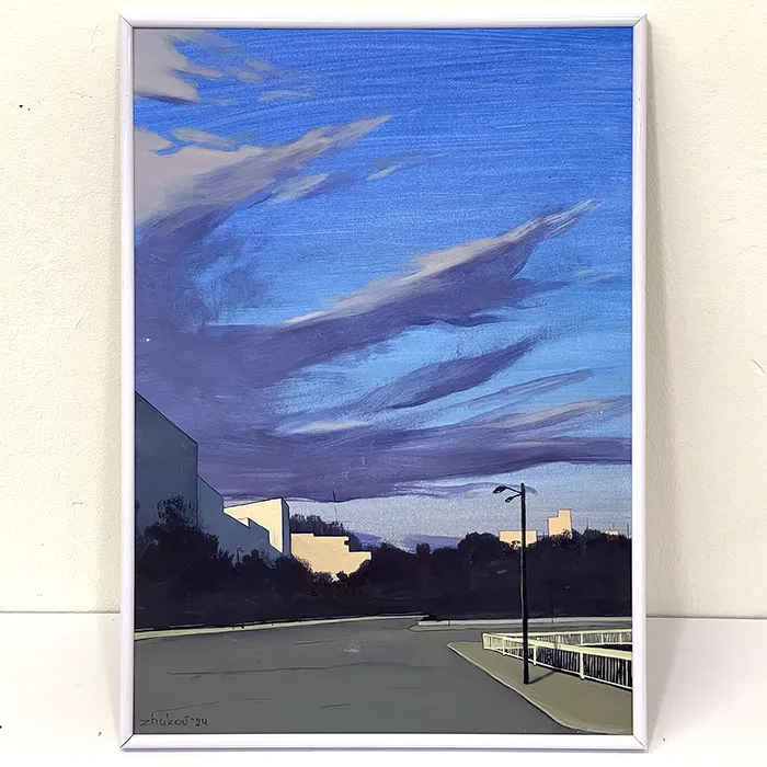 Artwork  «Av. de Menéndez Pidal» • 2024 | Oleksiy Zhukov - @ozh.arts'