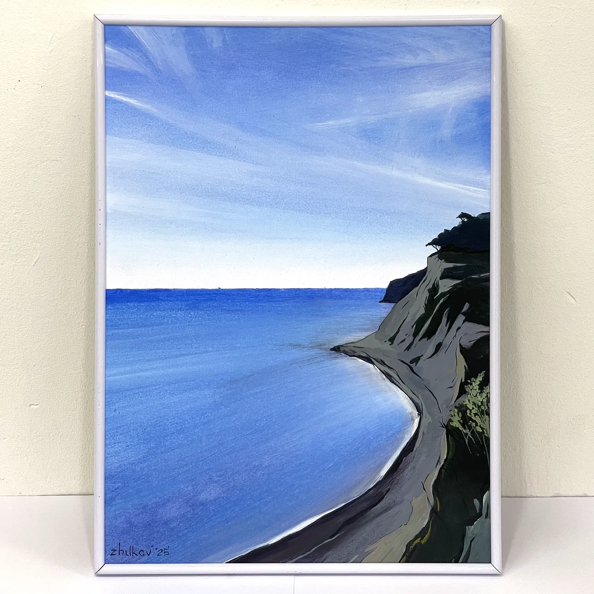 La obra del arte «Badia de Calp 2» de Oleksiy Zhukov, 2025 La obra del arte «Badia de Calp 2» de Oleksiy Zhukov, 2025