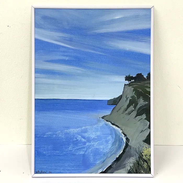 Artwork  «Badia de Calp» • 2024 | Oleksiy Zhukov - @ozh.arts'