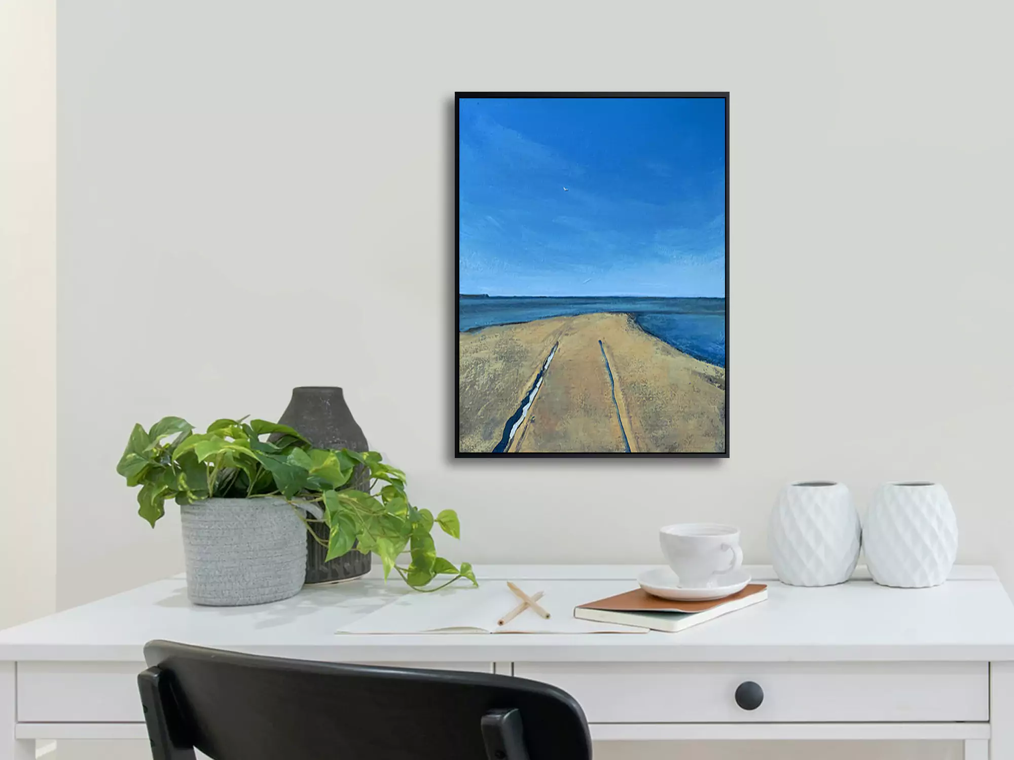The artwork «Baltic coast» by Oleksiy Zhukov, 2021