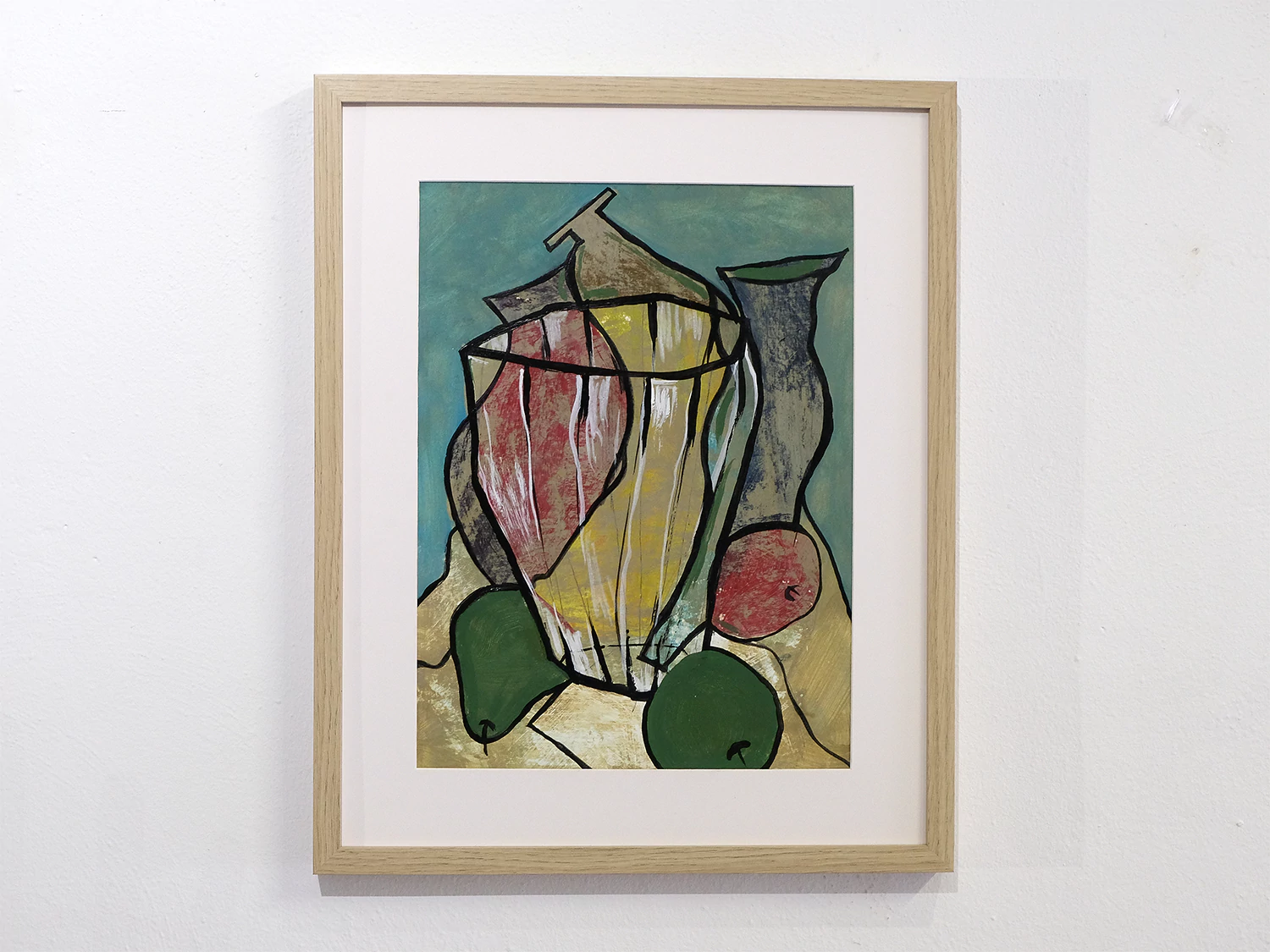The artwork «Behind a faceted glass» by Oleksiy Zhukov, 2022
