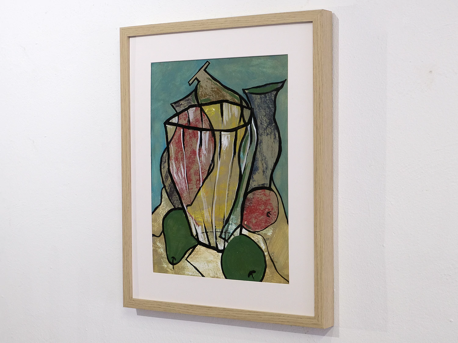 The artwork «Behind a faceted glass» by Oleksiy Zhukov, 2022