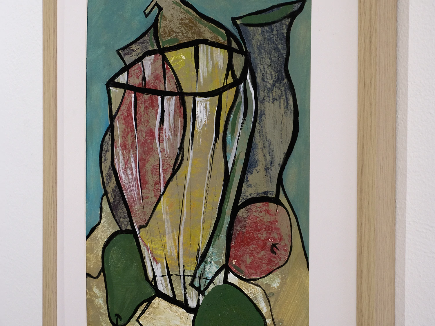 The artwork «Behind a faceted glass» by Oleksiy Zhukov, 2022