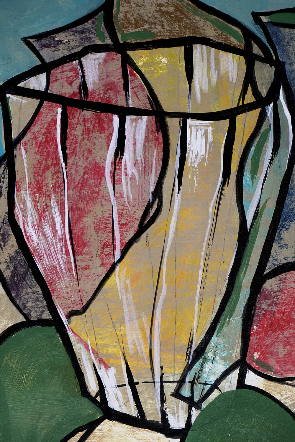 The artwork «Behind a faceted glass» by Oleksiy Zhukov, 2022