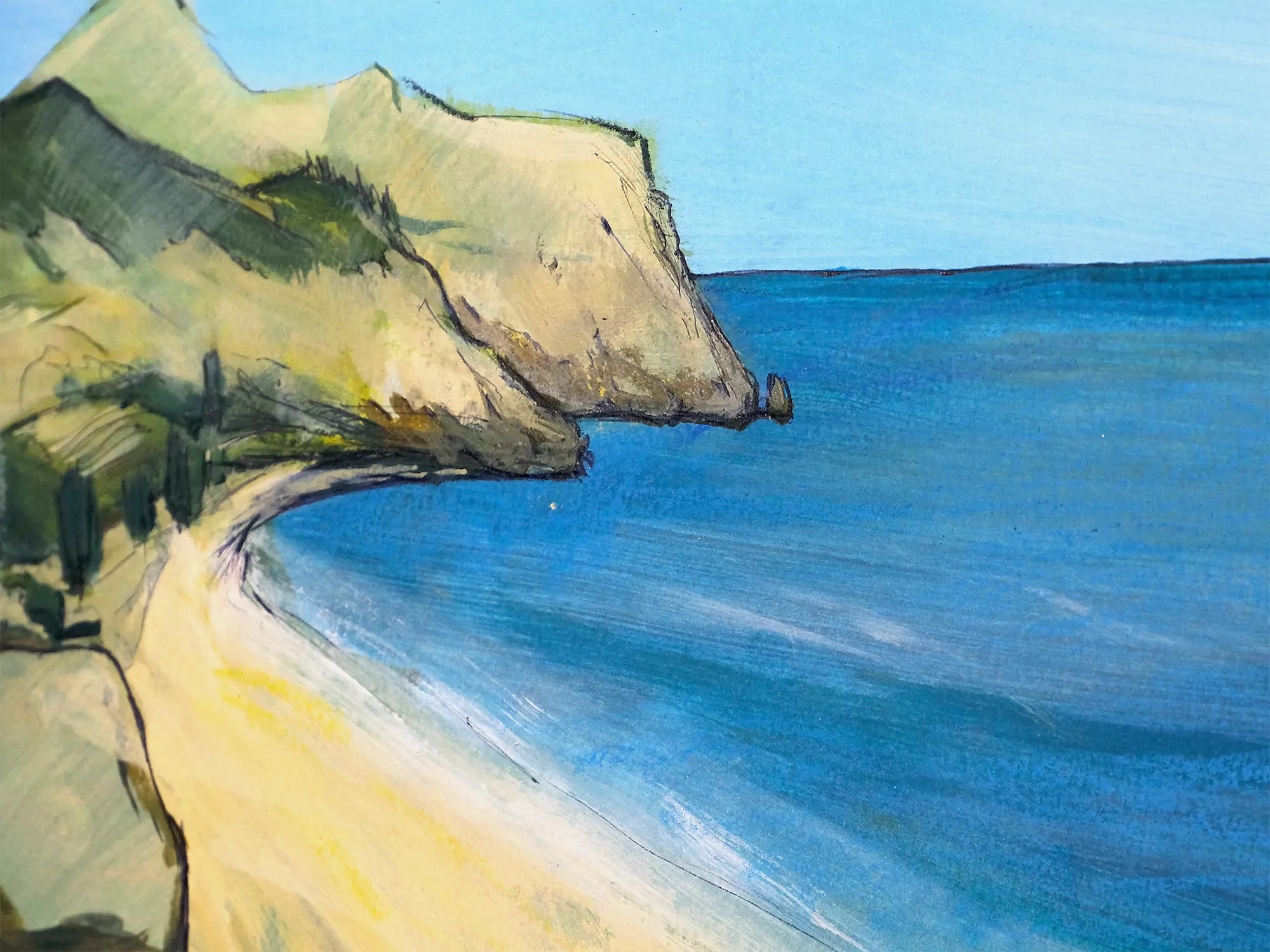 Твір «Cala del Moraig» (авт. - Олексій Жуков), 2022