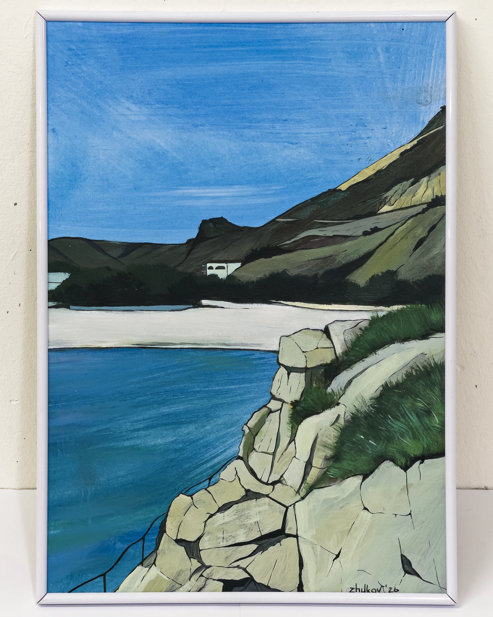 The artwork «Cala Granadella 2» by Oleksiy Zhukov, 2026