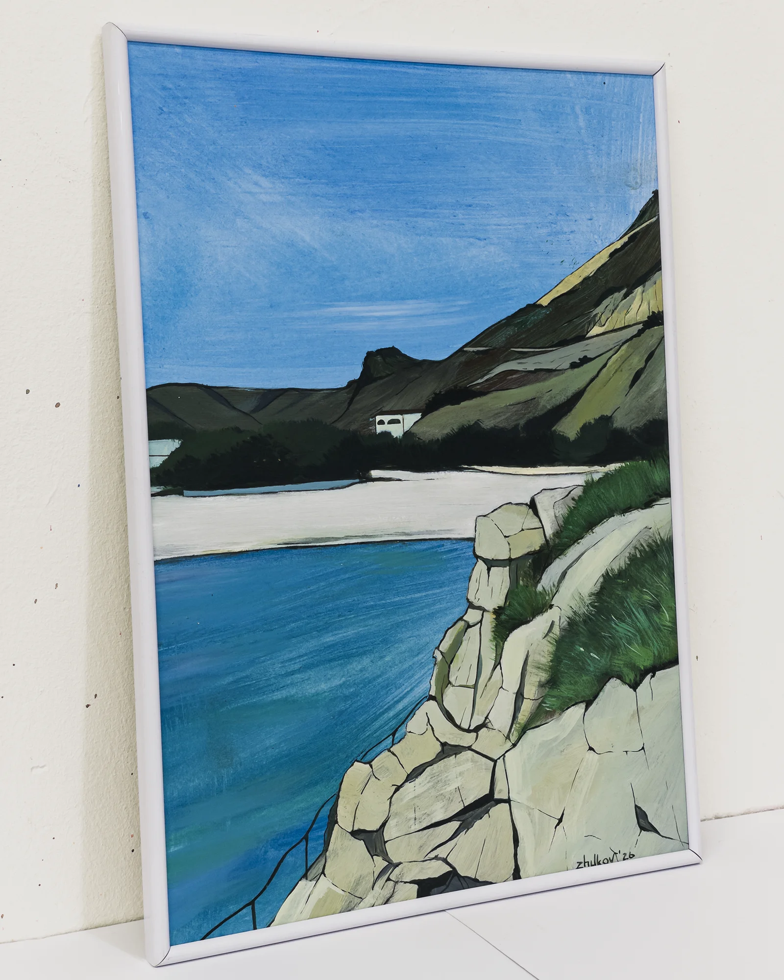 The artwork «Cala Granadella 2» by Oleksiy Zhukov, 2026