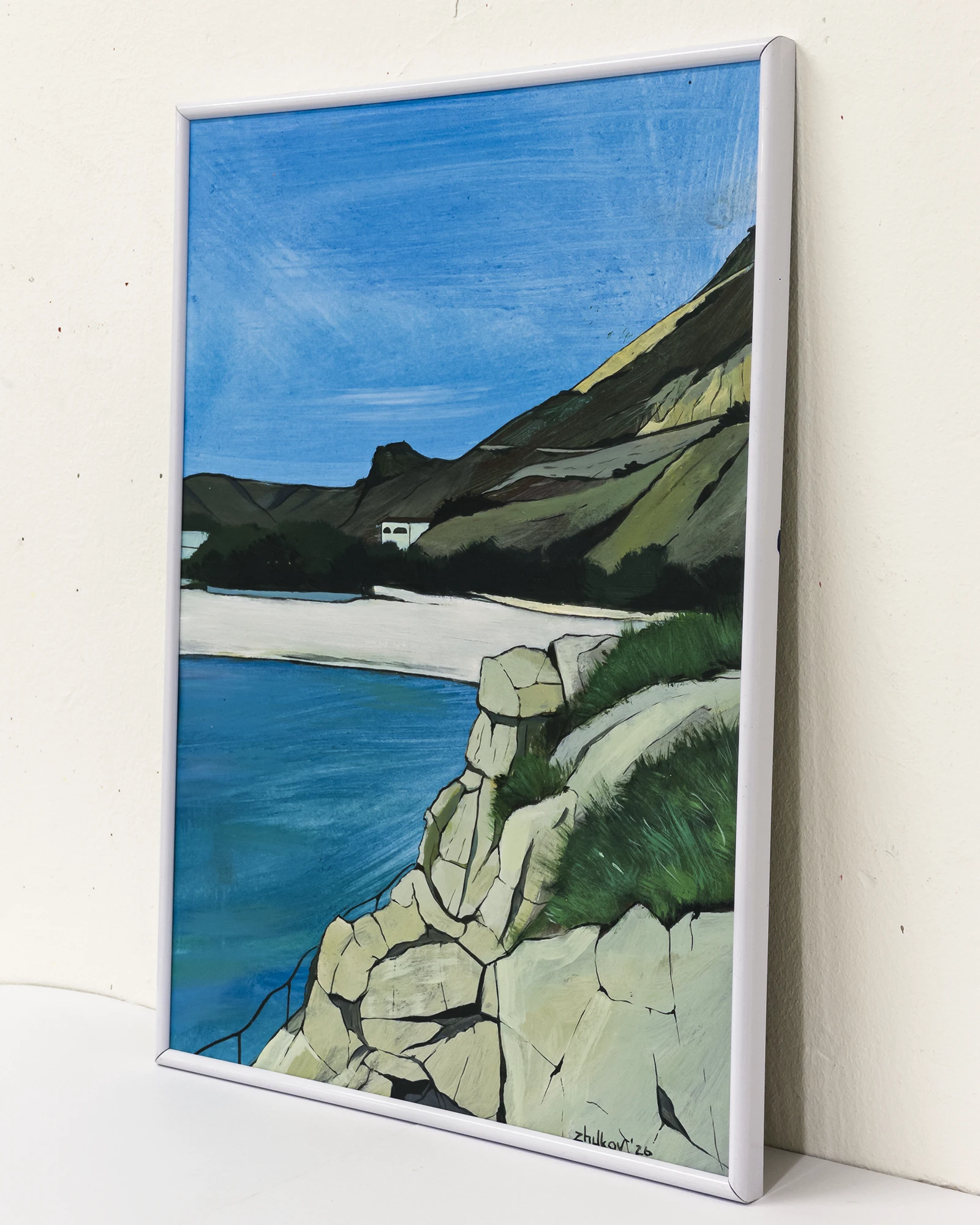 The artwork «Cala Granadella 2» by Oleksiy Zhukov, 2026