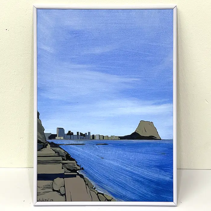 Artwork  «Calpe» • 2024 | Oleksiy Zhukov - @ozh.arts'