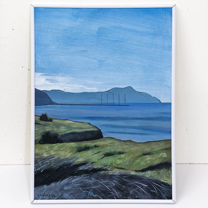 Твір «Coast Near Getxo» • 2026 | Олексій Жуков - @ozh.arts'