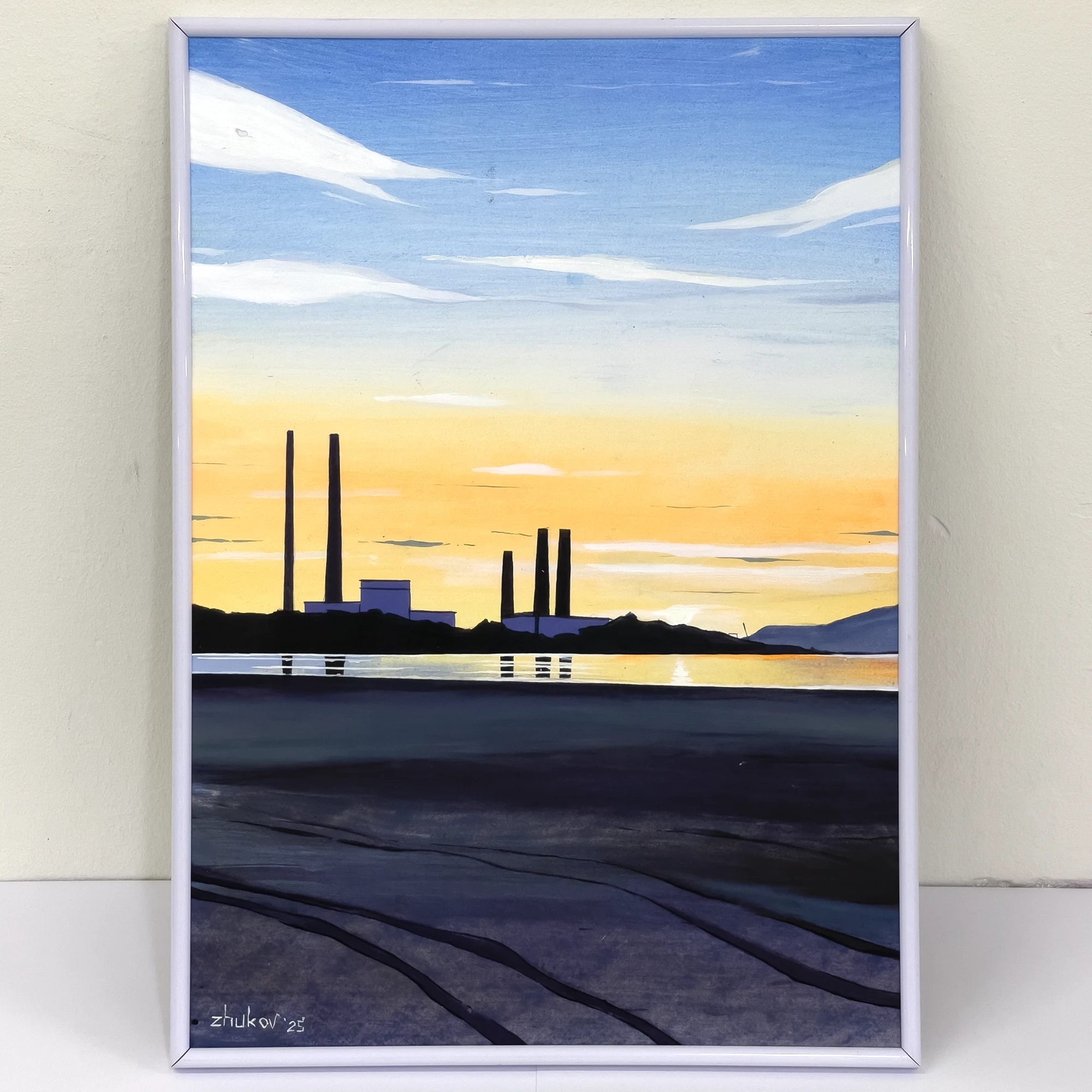 La obra del arte «Dublin Coast» de Oleksiy Zhukov, 2025