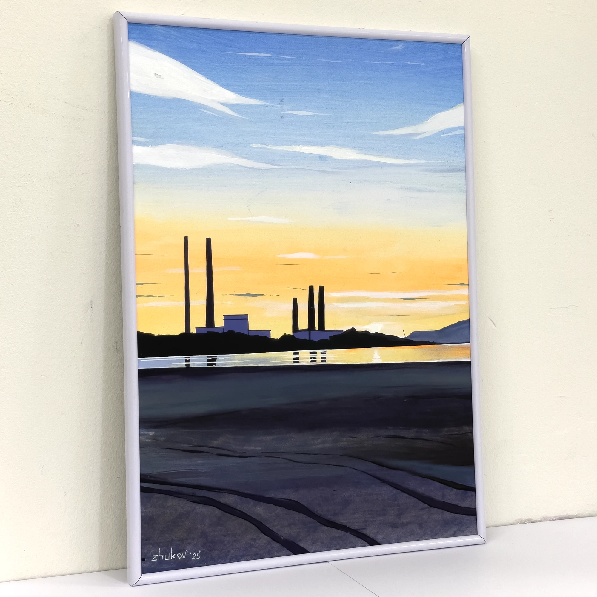 The artwork «Dublin Coast» by Oleksiy Zhukov, 2025