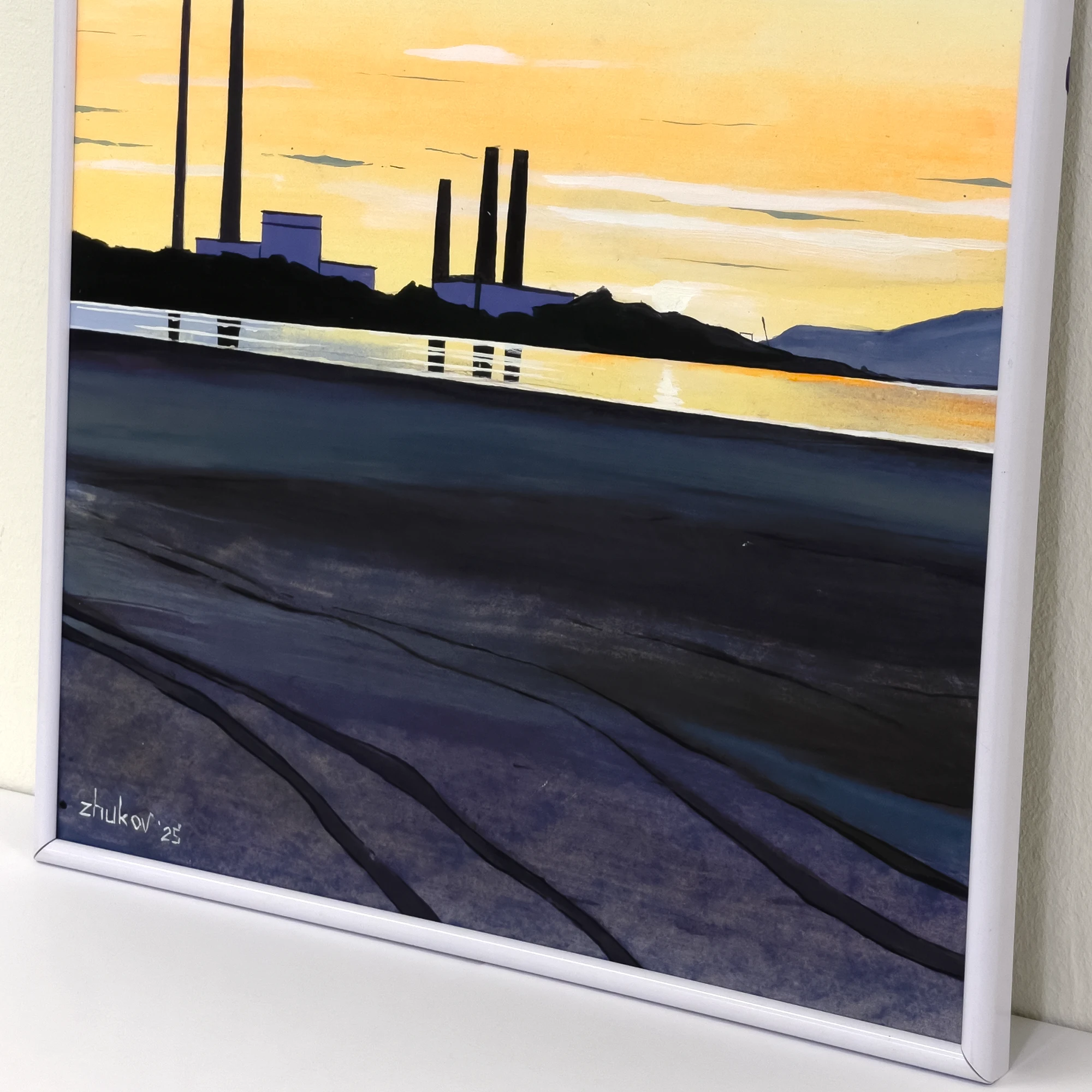 The artwork «Dublin Coast» by Oleksiy Zhukov, 2025
