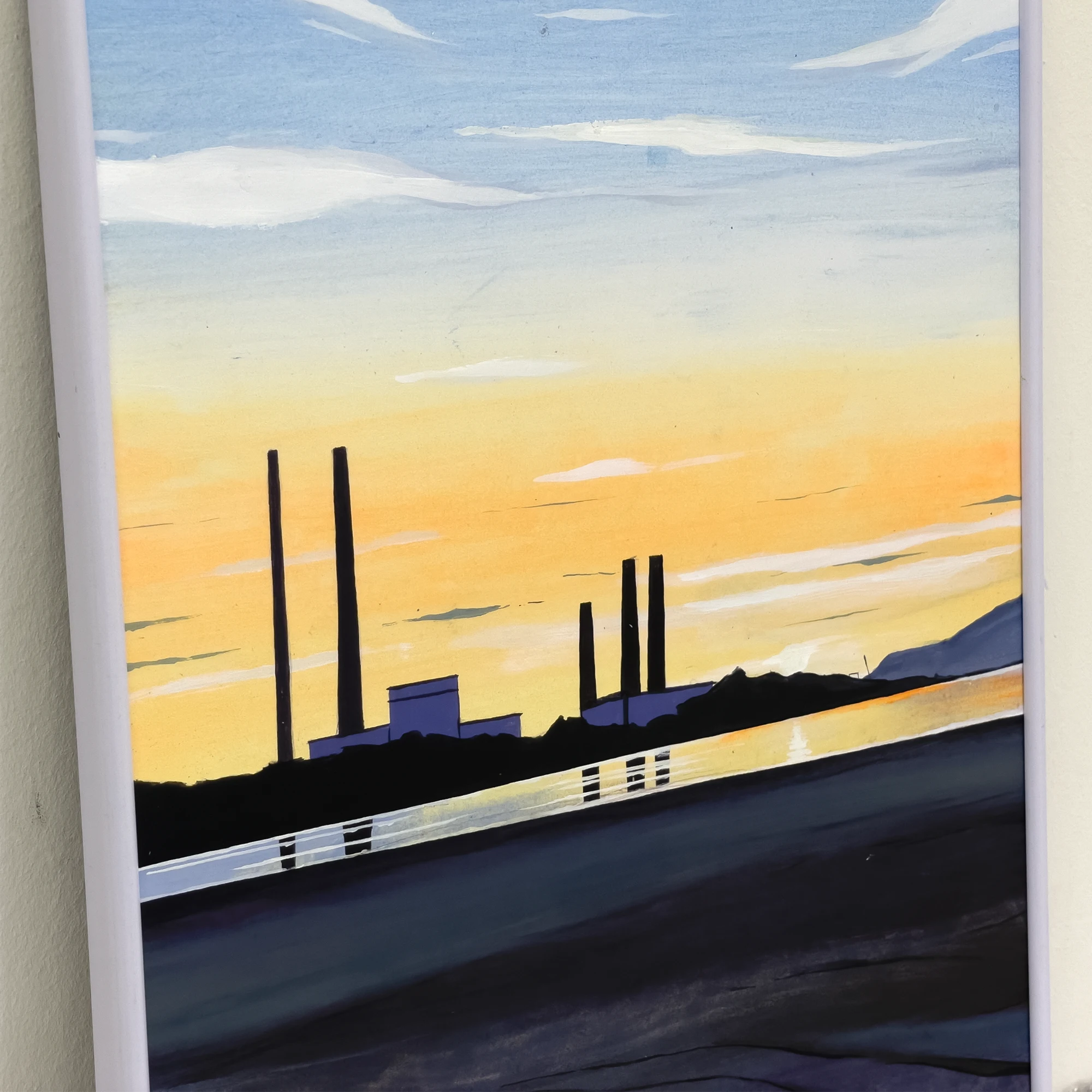 The artwork «Dublin Coast» by Oleksiy Zhukov, 2025