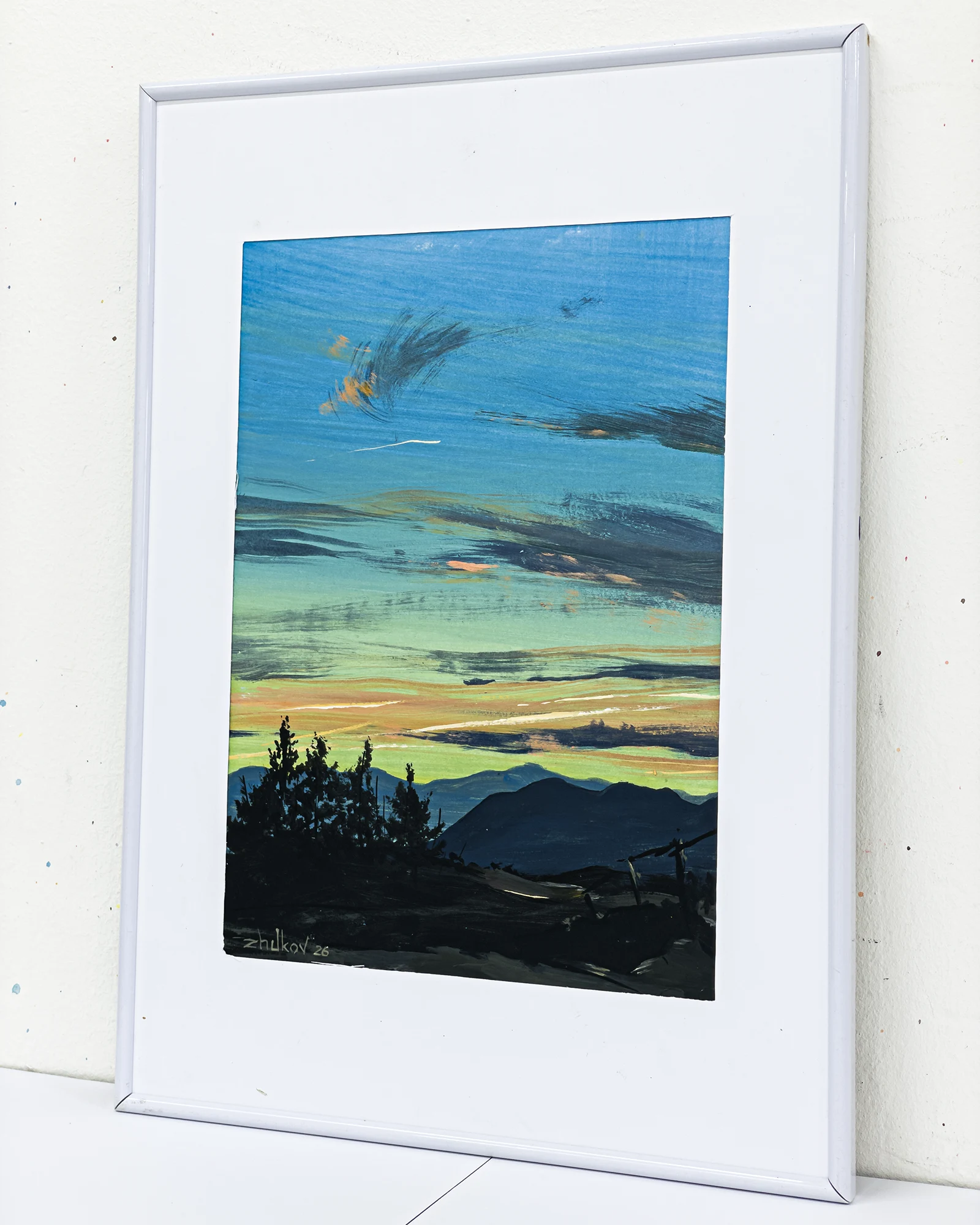 The artwork «Etude 06» by Oleksiy Zhukov, 2026