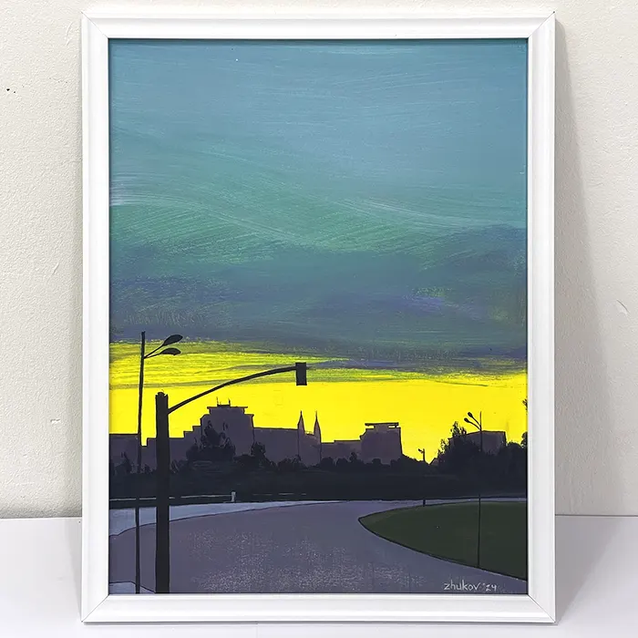 La obra del arte  «Evening Serenity» • 2024 | Oleksiy Zhukov - @ozh.arts'