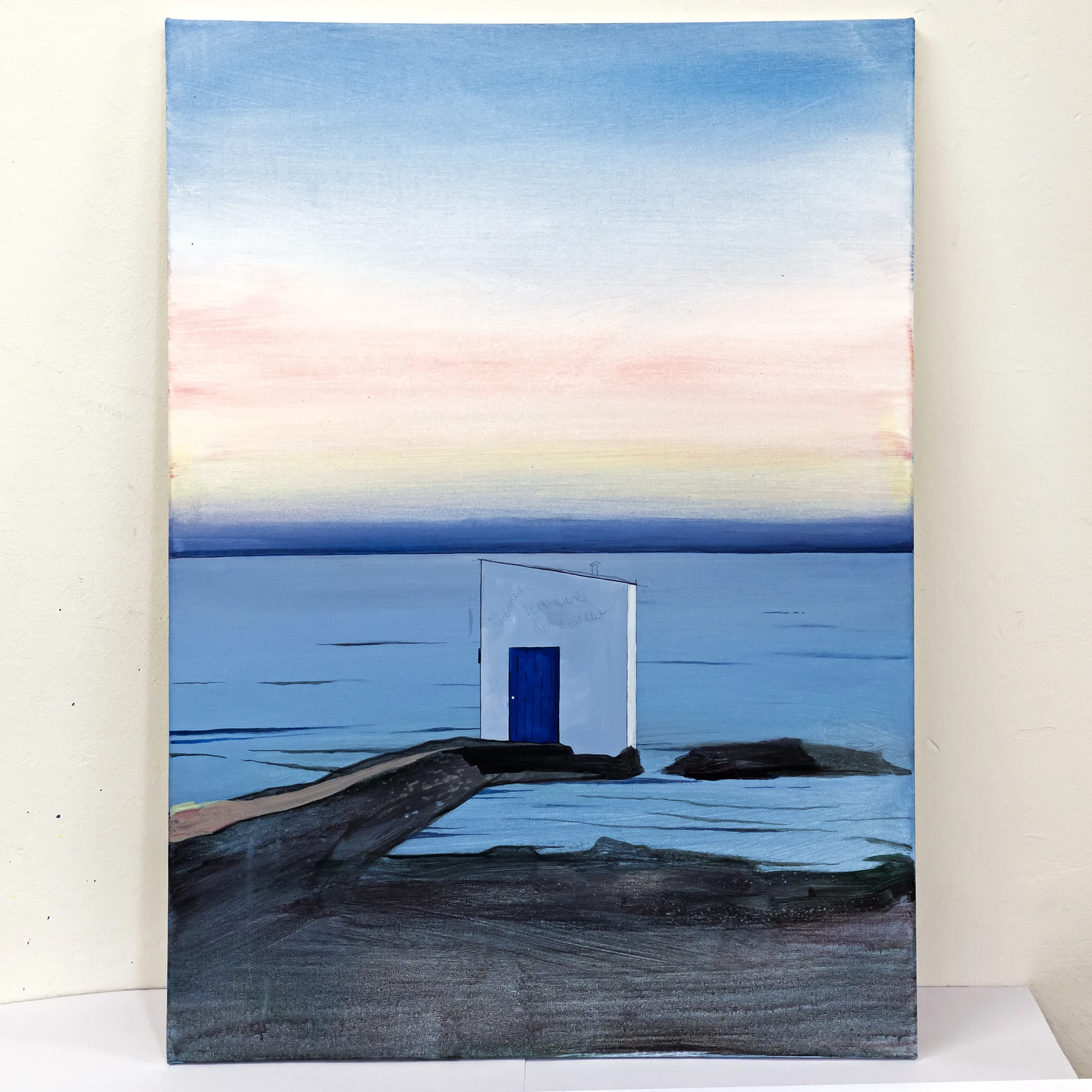 The artwork «Fisherman`s Hut» by Oleksiy Zhukov, 2026