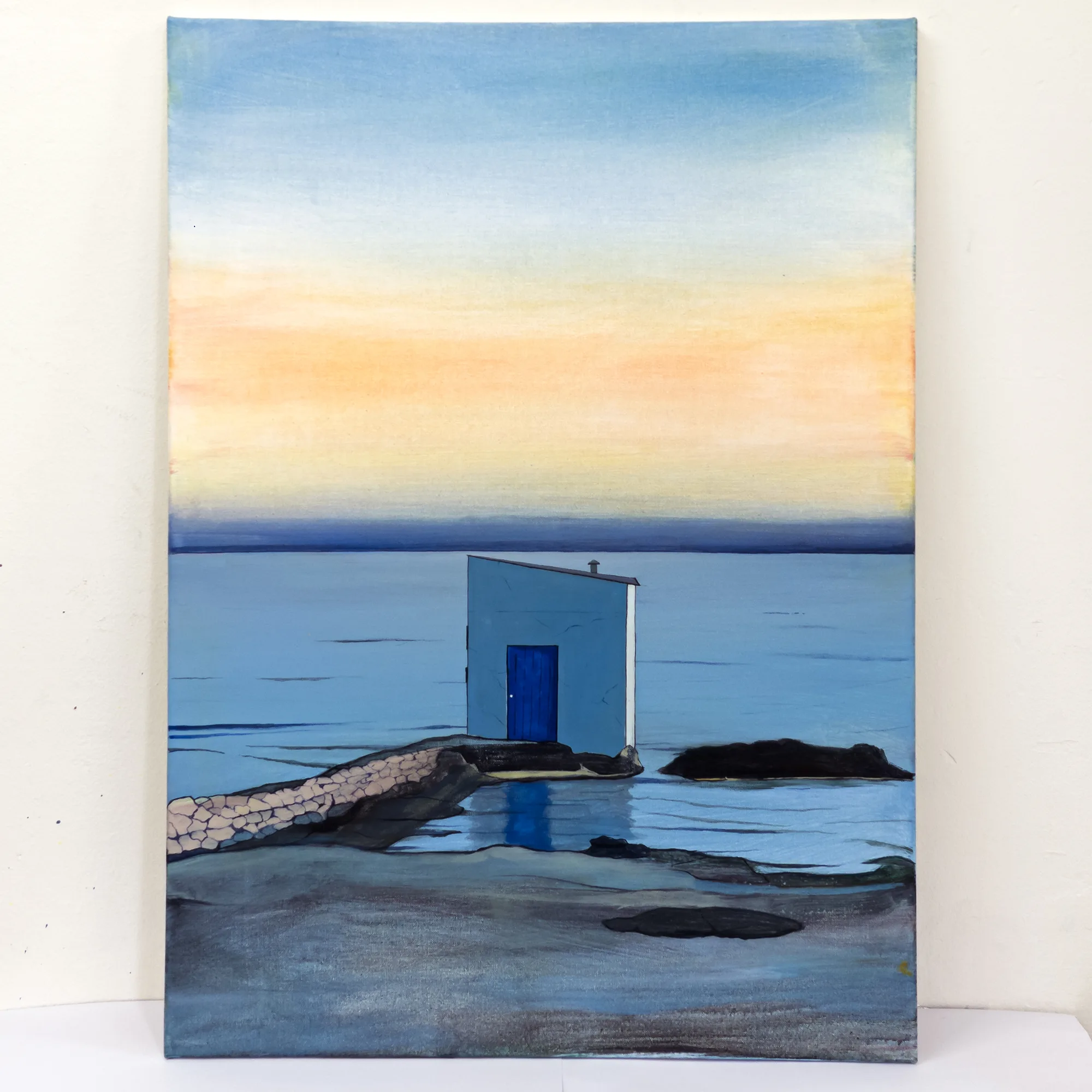 The artwork «Fisherman`s Hut» by Oleksiy Zhukov, 2026