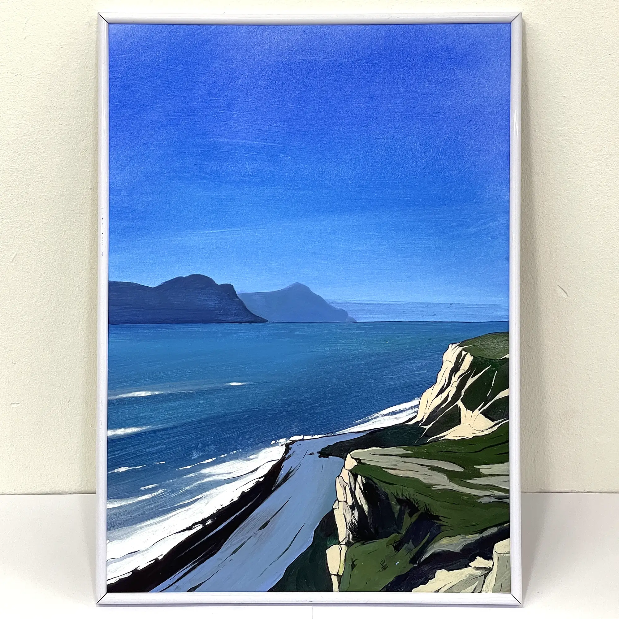 The artwork «Getxo Coast» by Oleksiy Zhukov, 2025 The artwork «Getxo Coast» by Oleksiy Zhukov, 2025