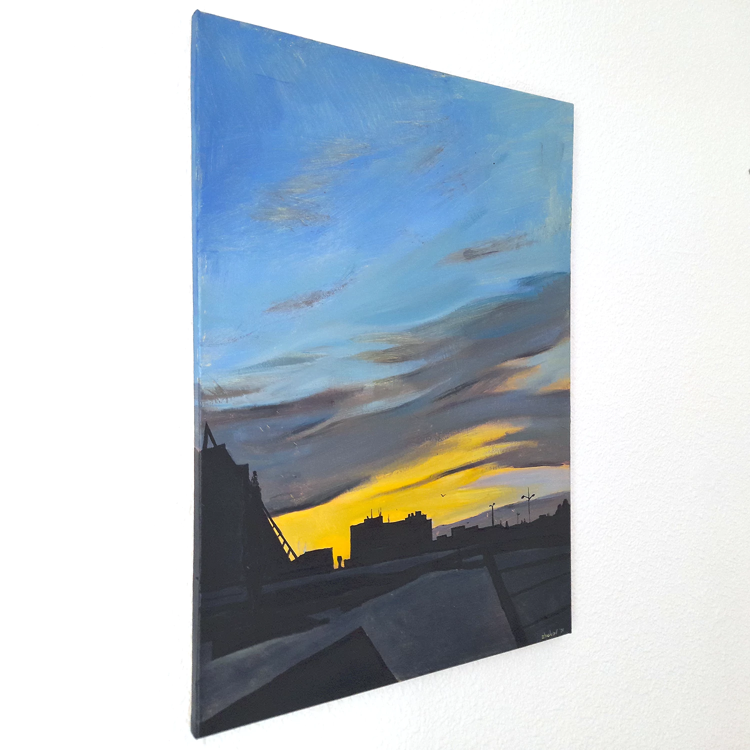 La obra del arte «Golden Evening in Turia» de Oleksiy Zhukov, 2024