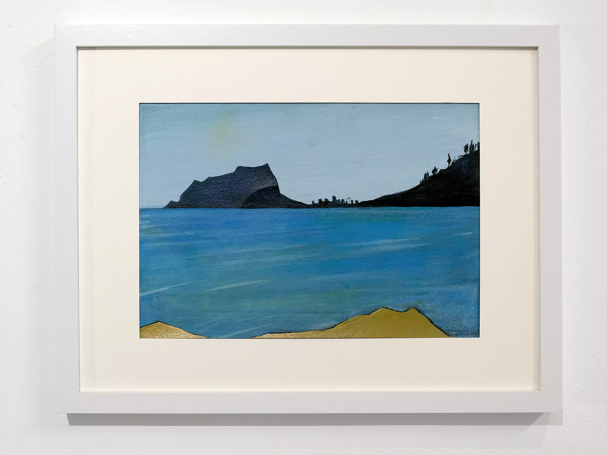 The artwork «Ifach» by Oleksiy Zhukov, 2022