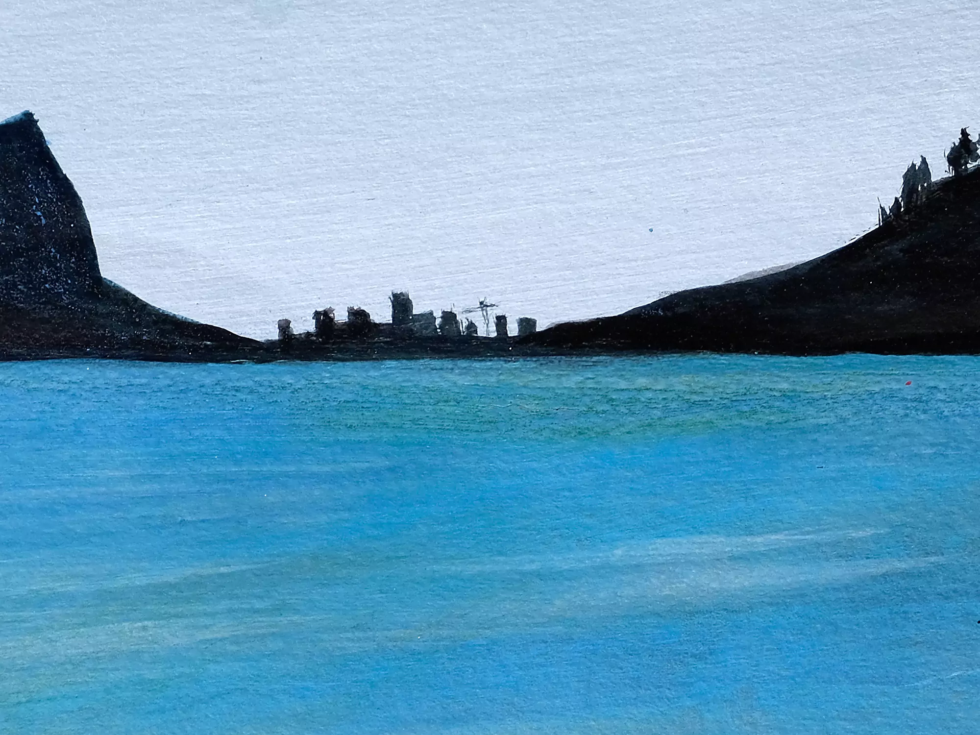The artwork «Ifach» by Oleksiy Zhukov, 2022