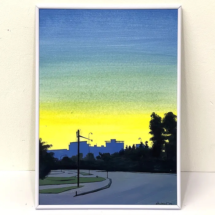 Artwork  «Jardins del Vivers» • 2024 | Oleksiy Zhukov - @ozh.arts'