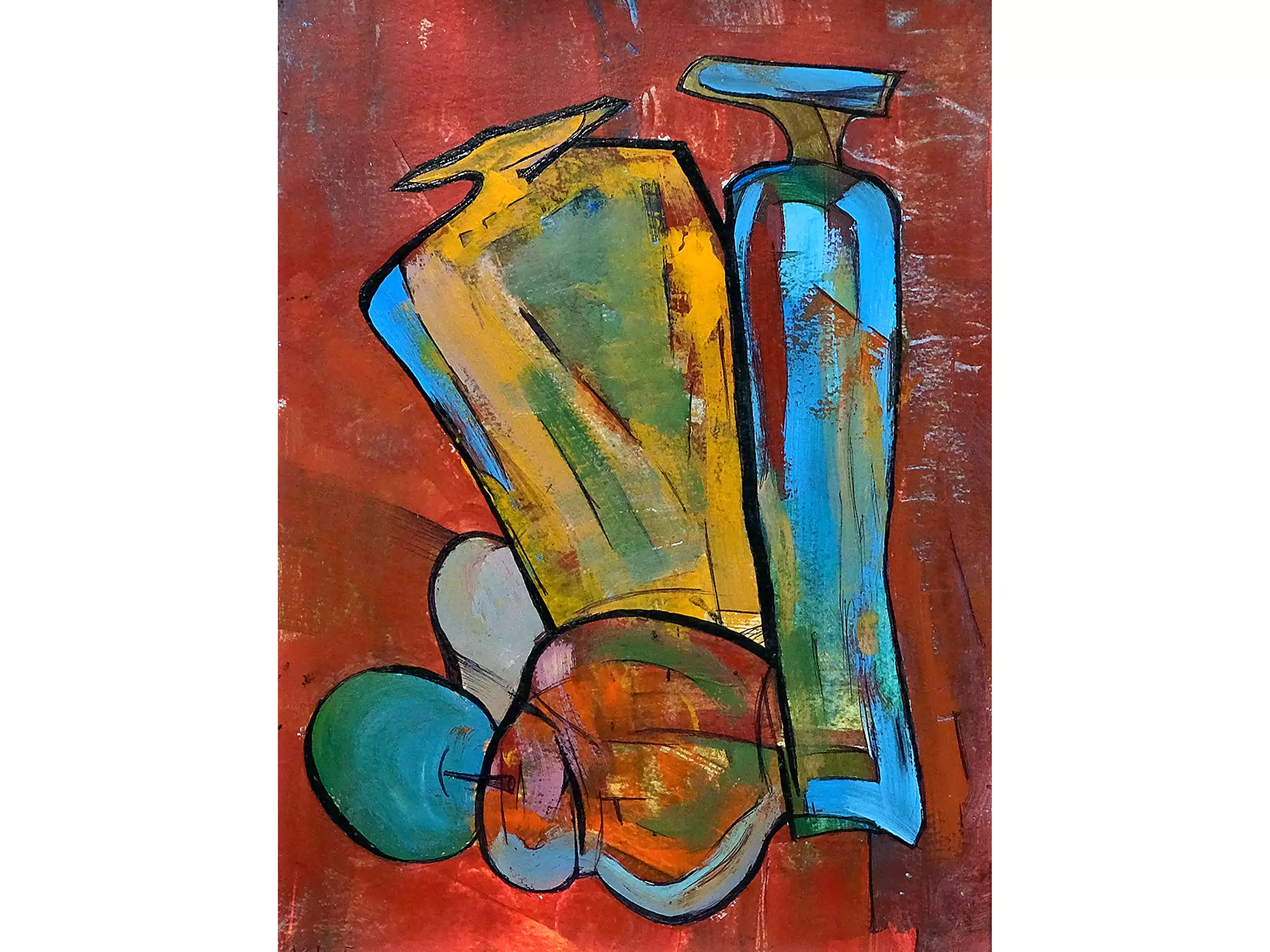 The artwork «Jugs» by Oleksiy Zhukov, 2022