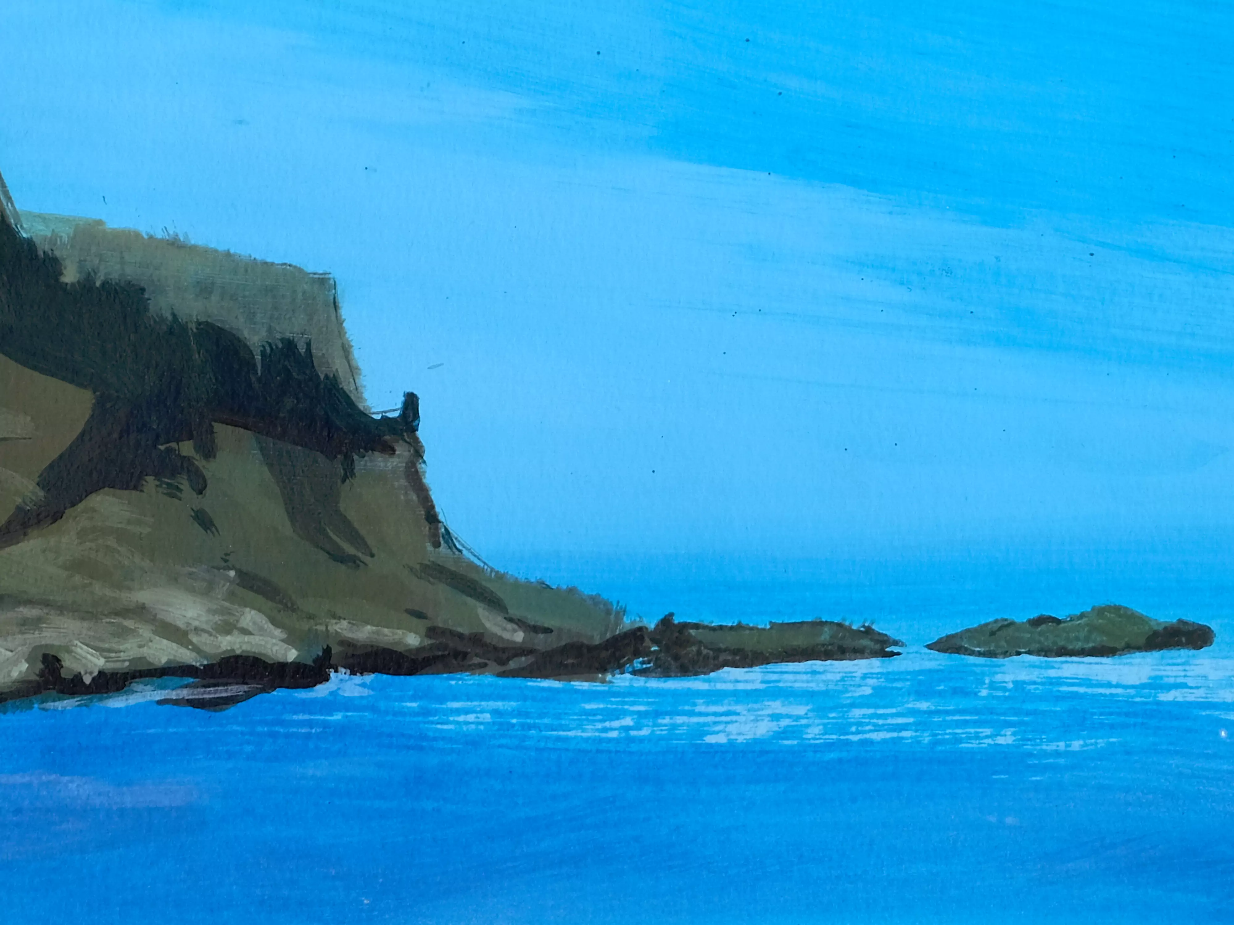 The artwork «La Cala» by Oleksiy Zhukov, 2022