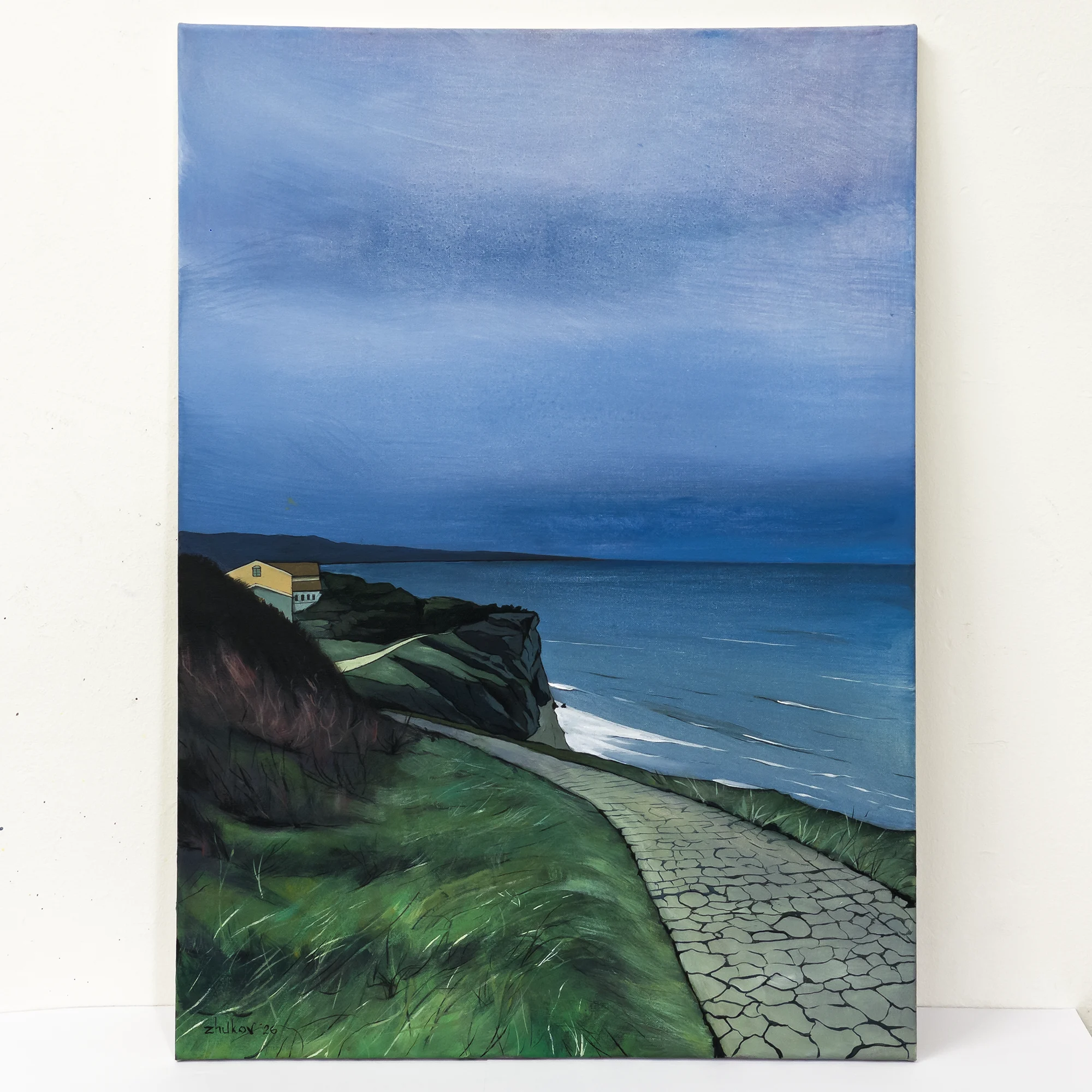 The artwork «Low Tide of Silence» by Oleksiy Zhukov, 2026