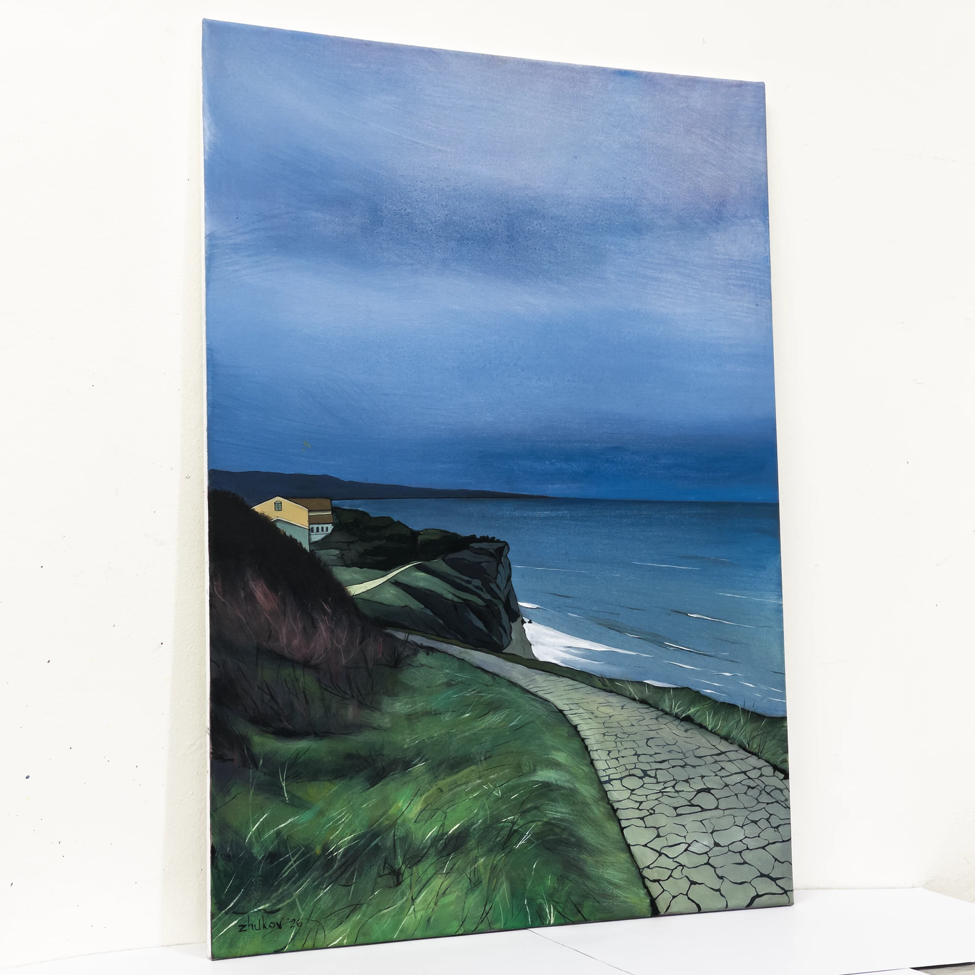 The artwork «Low Tide of Silence» by Oleksiy Zhukov, 2026