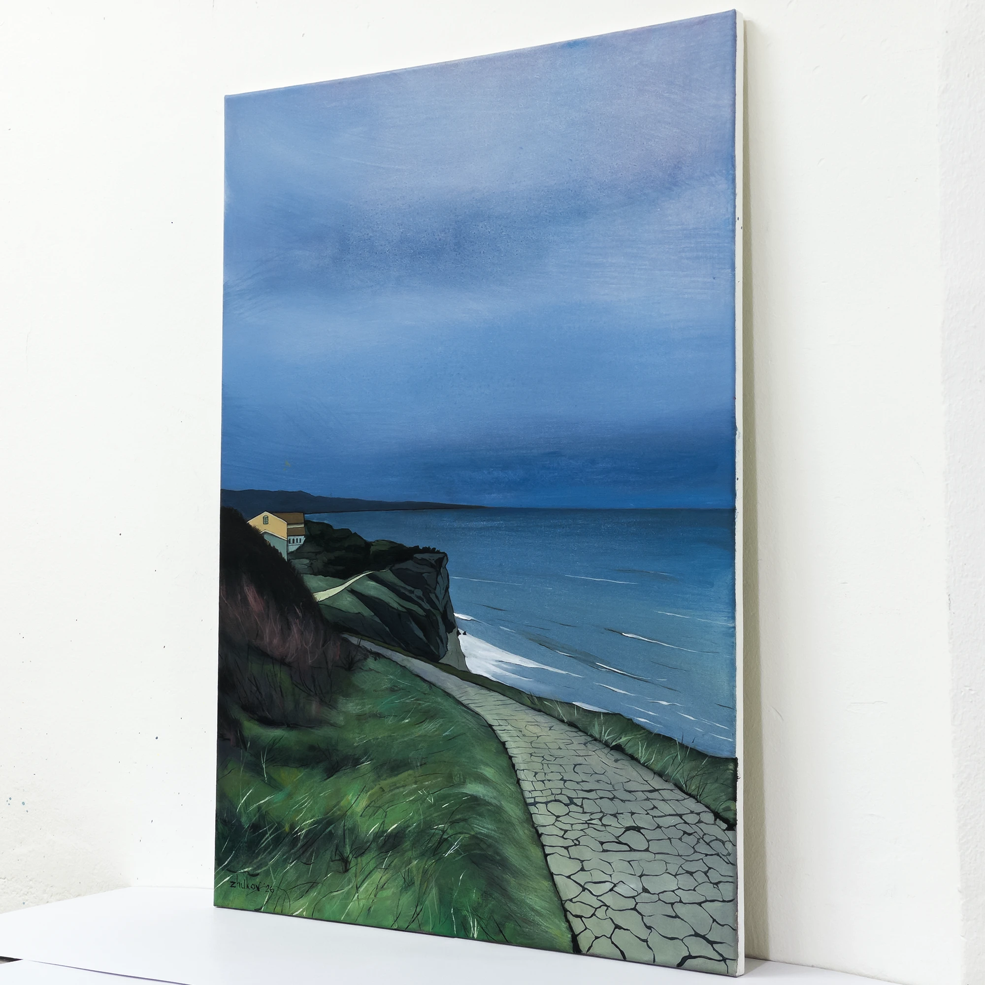 The artwork «Low Tide of Silence» by Oleksiy Zhukov, 2026