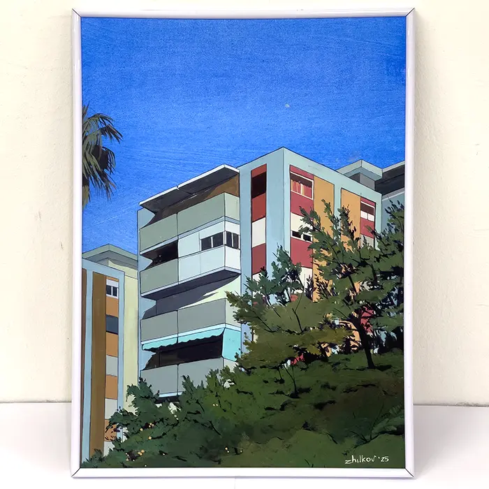 Artwork «Mi barrio» • 2025 | Oleksiy Zhukov - @ozh.arts