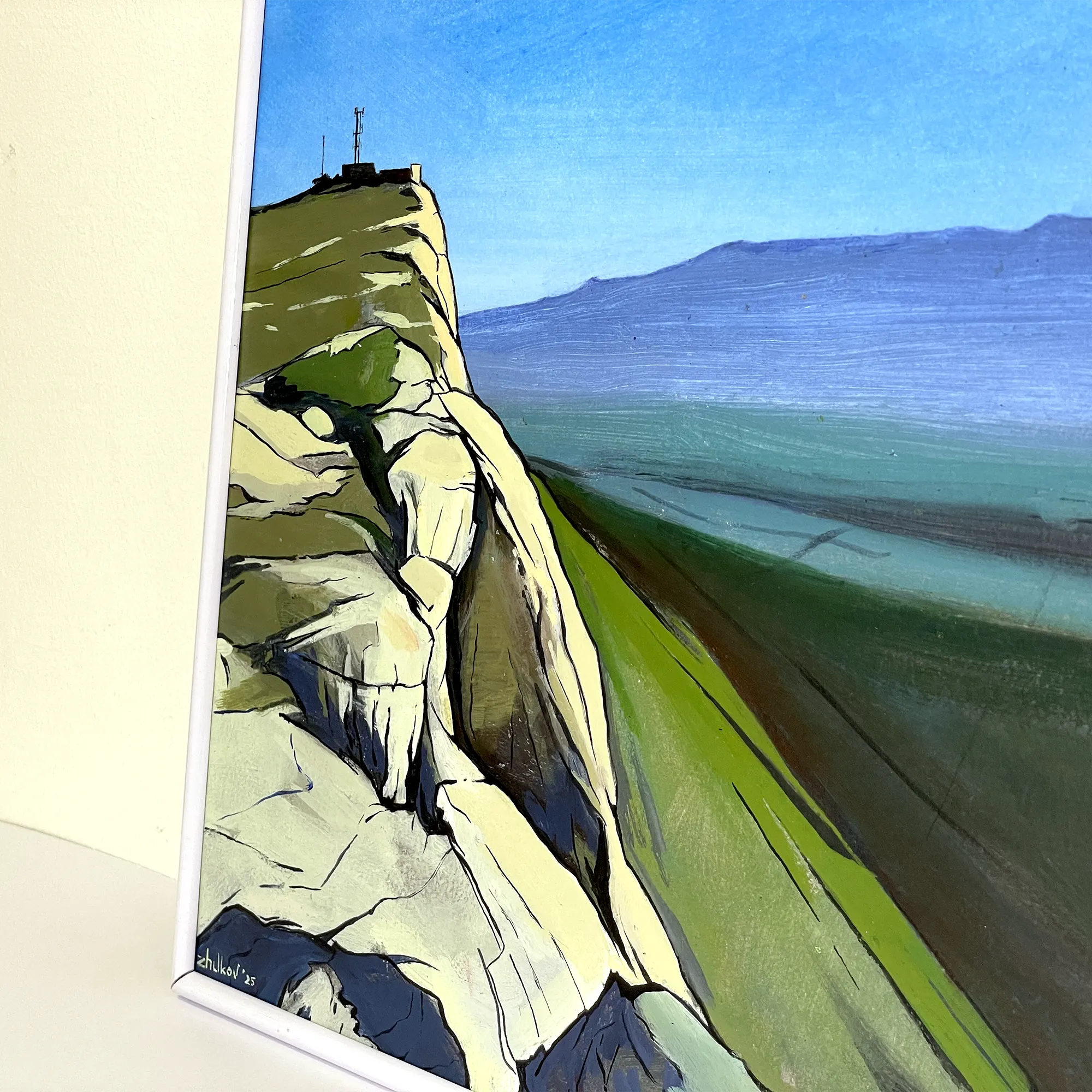 The artwork «Montaña de Cullera» by Oleksiy Zhukov, 2025