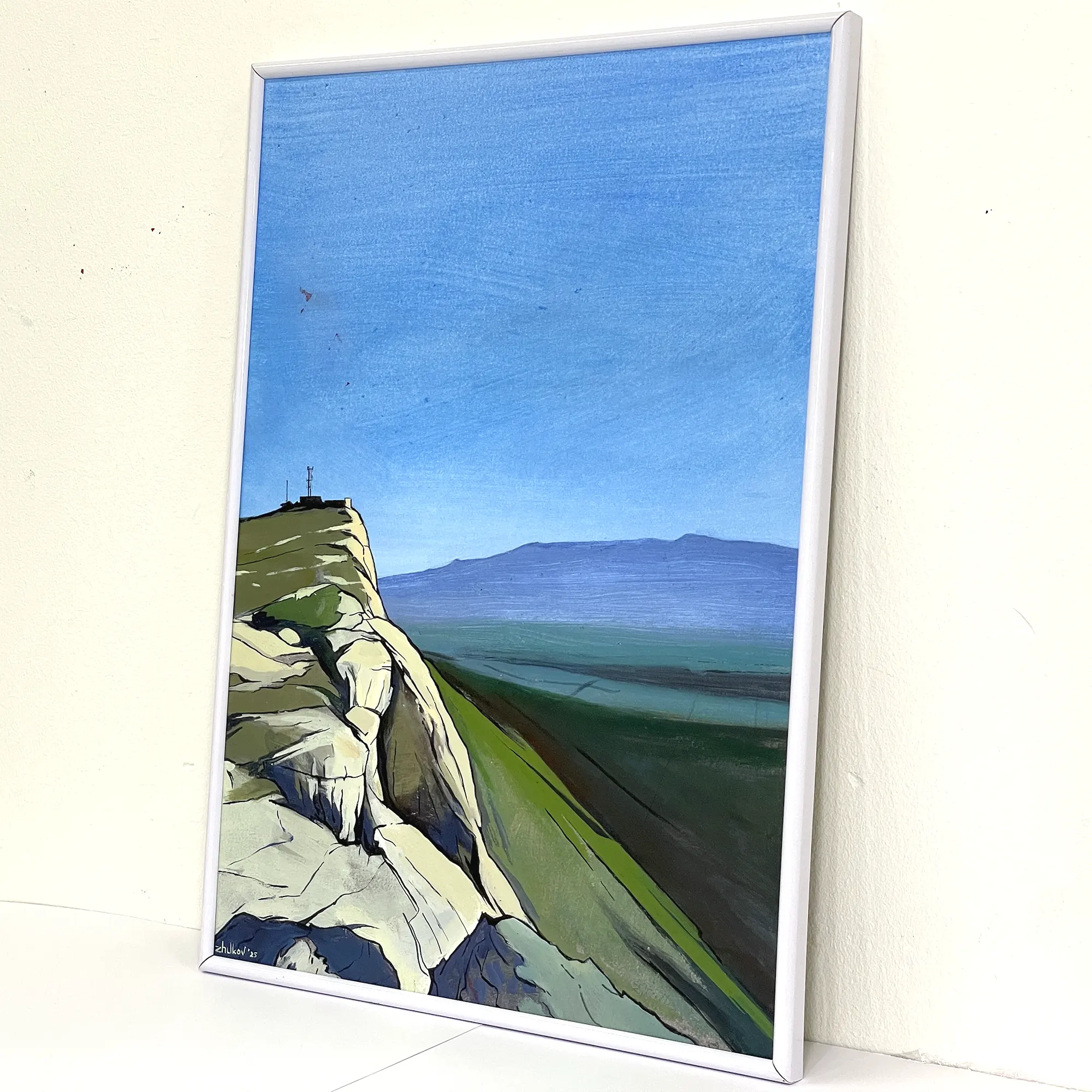 The artwork «Montaña de Cullera» by Oleksiy Zhukov, 2025