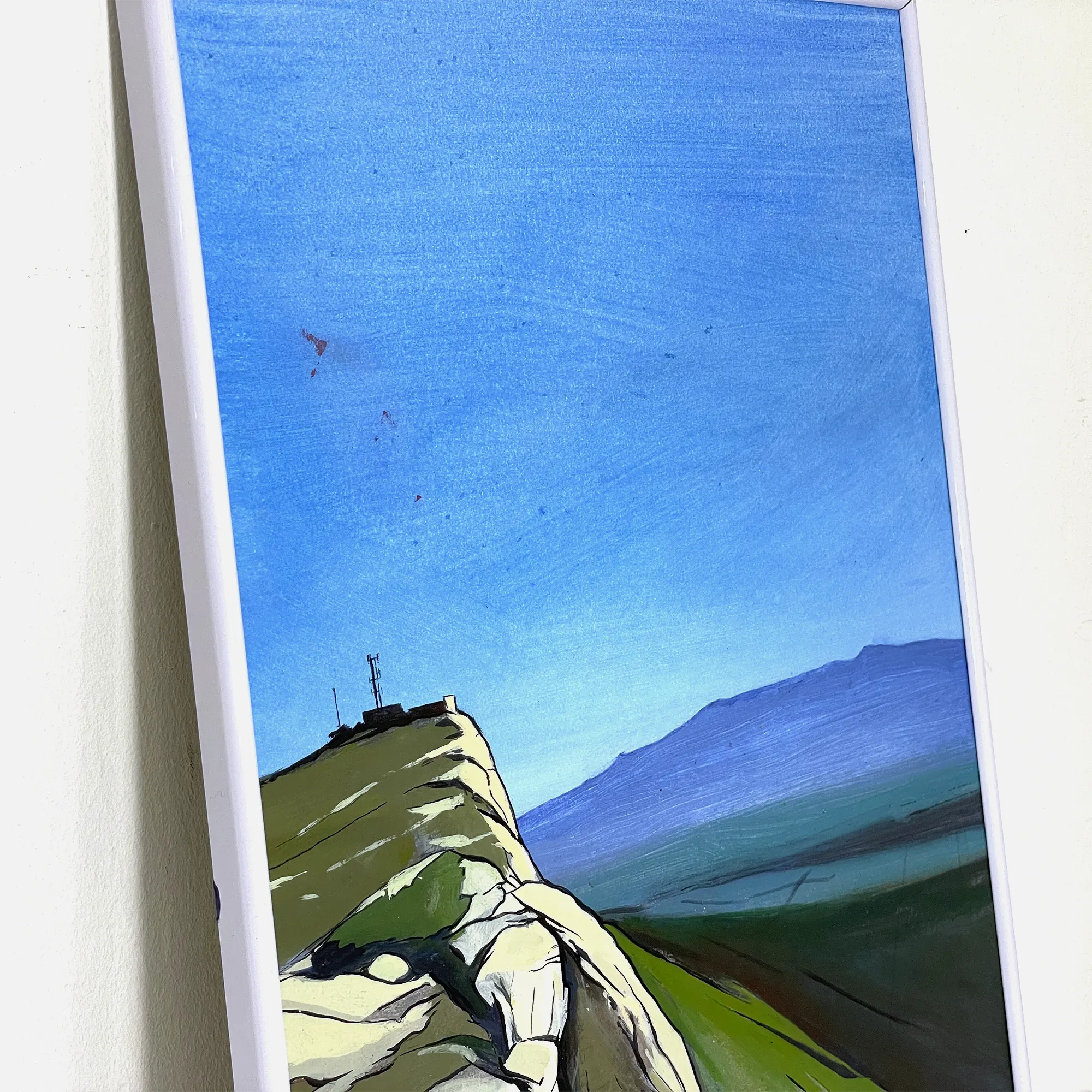The artwork «Montaña de Cullera» by Oleksiy Zhukov, 2025