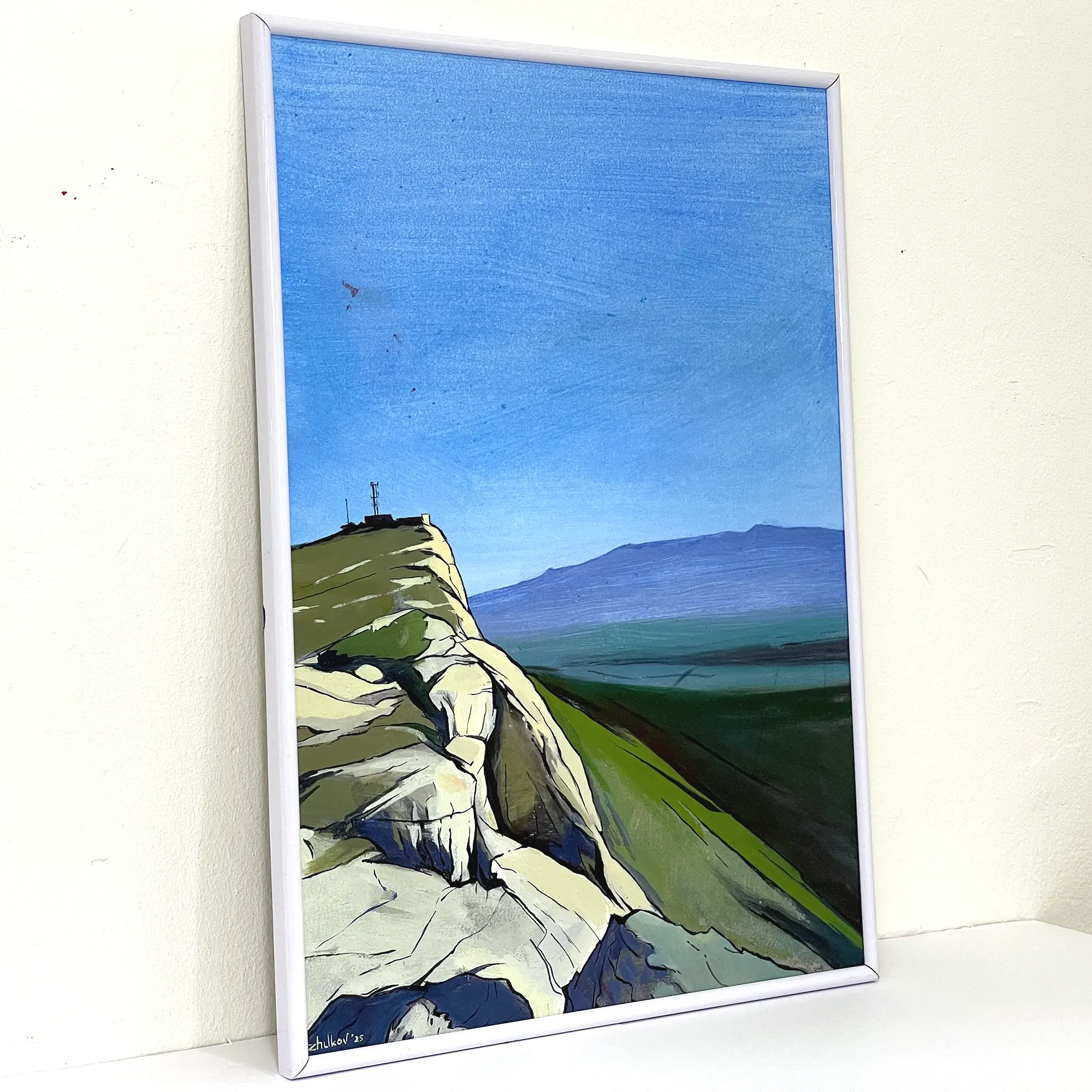 The artwork «Montaña de Cullera» by Oleksiy Zhukov, 2025
