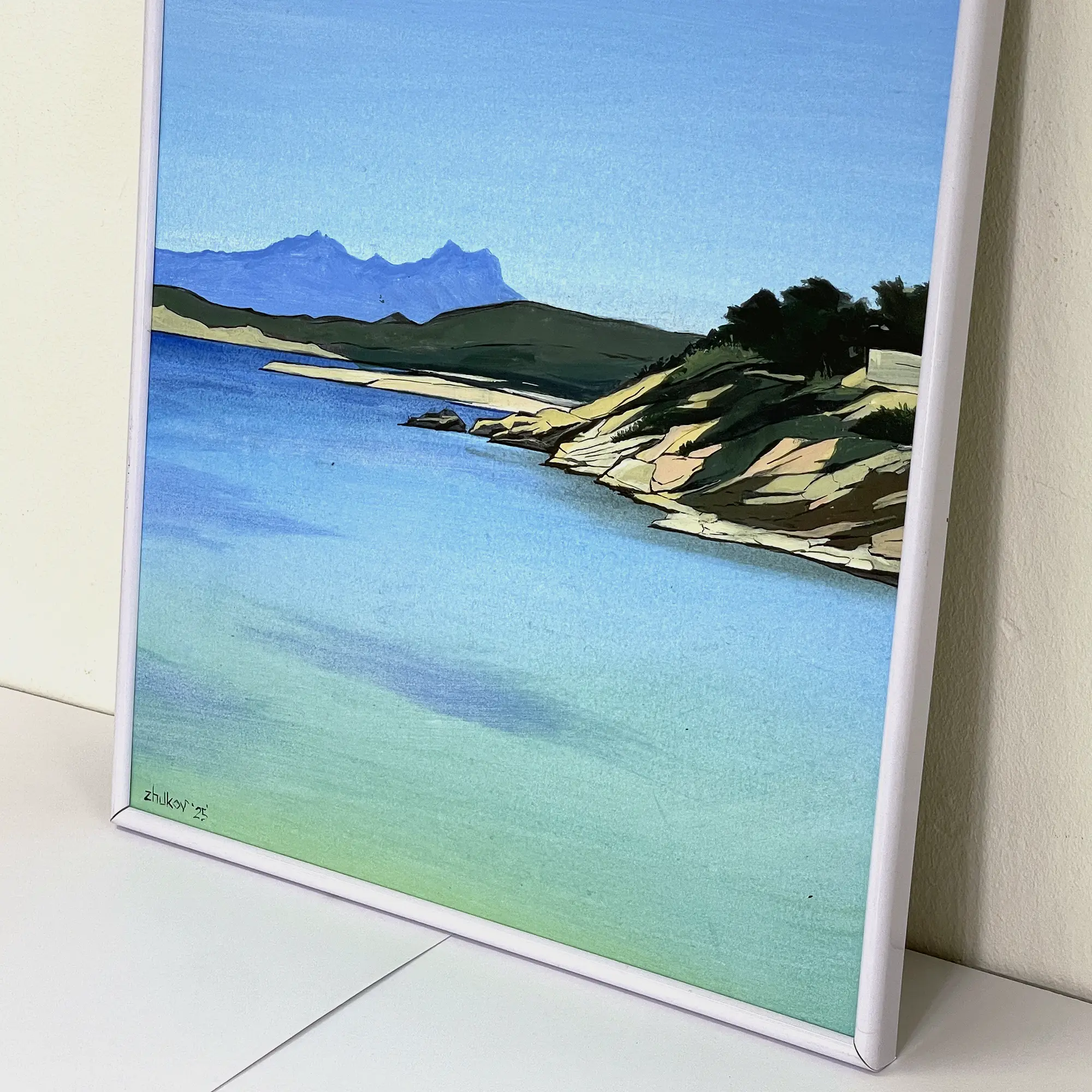 Твір «Moraira Bay» (авт. - Олексій Жуков), 2025