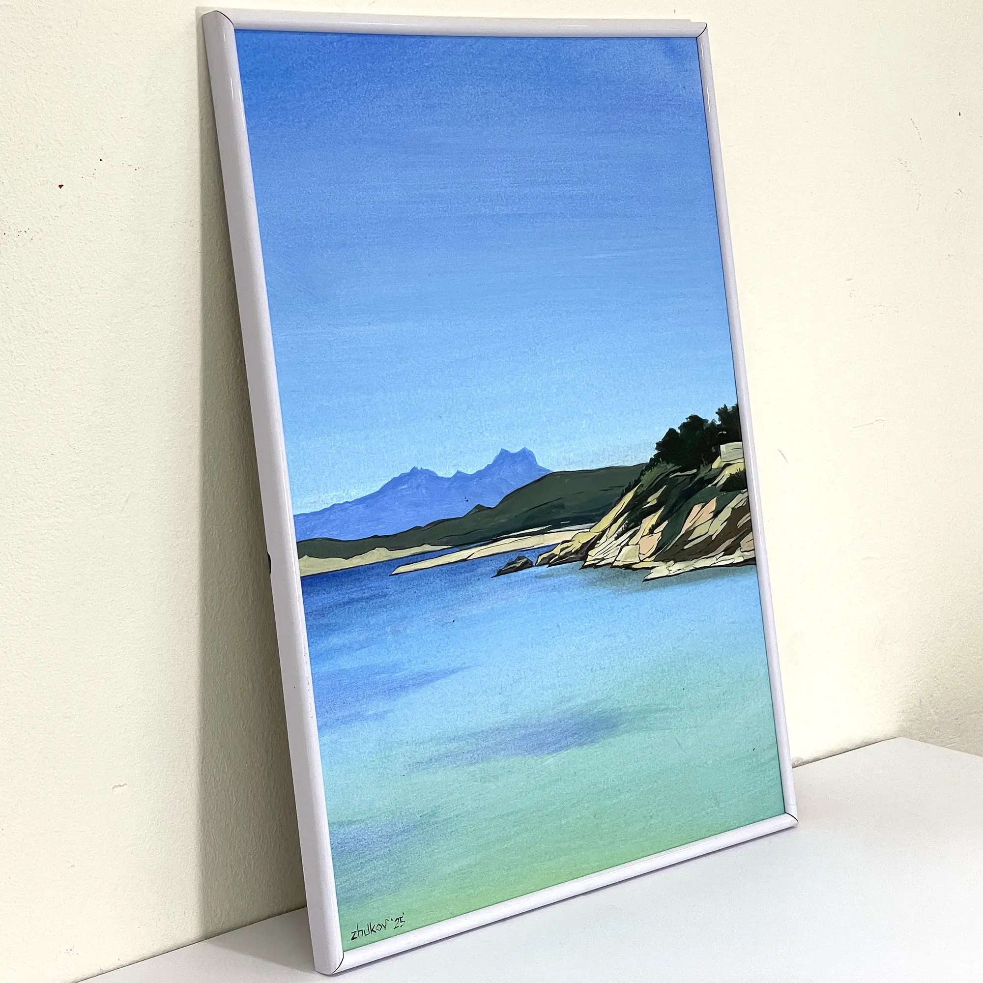 Твір «Moraira Bay» (авт. - Олексій Жуков), 2025