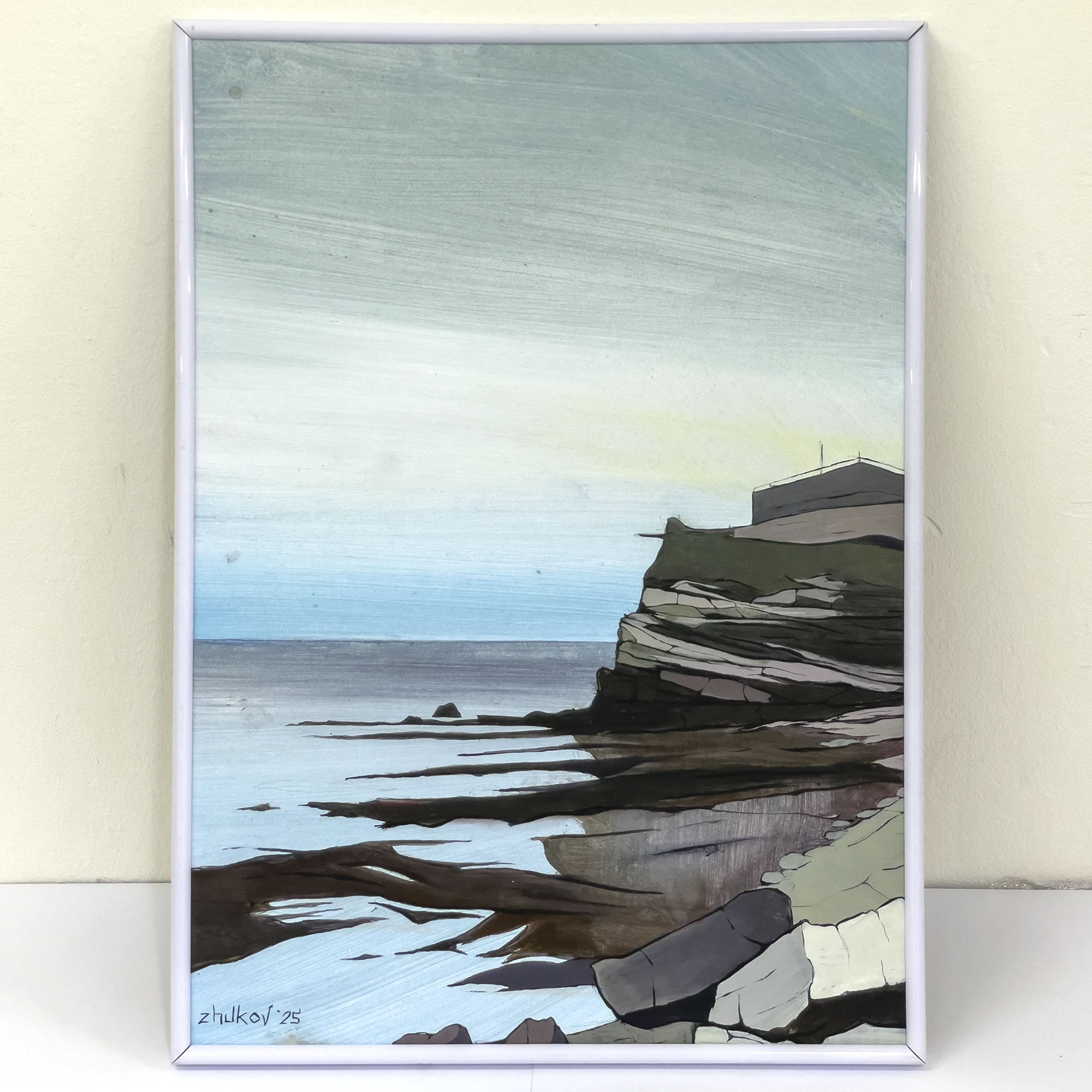 The artwork «Ocean coast» by Oleksiy Zhukov, 2025 The artwork «Ocean coast» by Oleksiy Zhukov, 2025