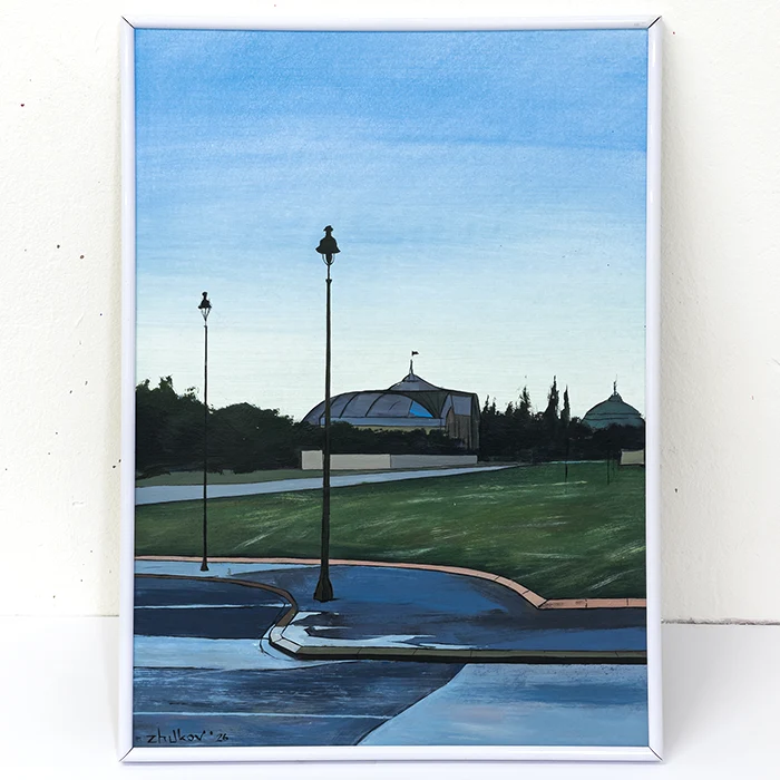 Твір «Esplanade Des Invalides» • 2026 | Олексій Жуков - @ozh.arts