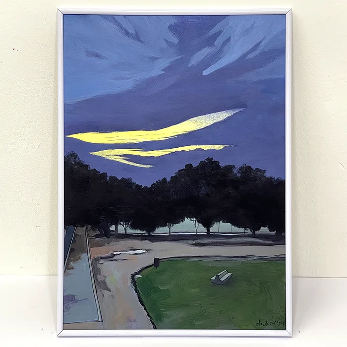 Artwork «Parque Turia» • 2024 | Oleksiy Zhukov - @ozh.arts