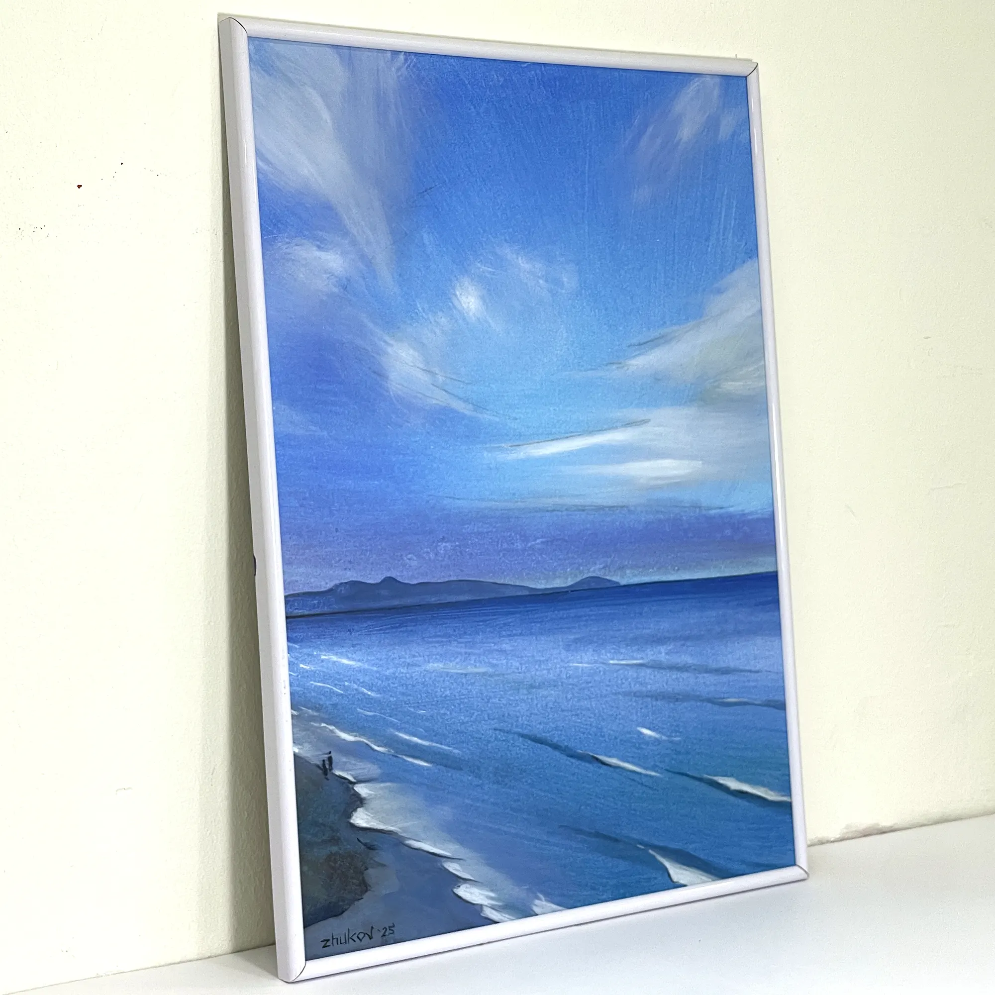 The artwork «Platja de Llevant» by Oleksiy Zhukov, 2025