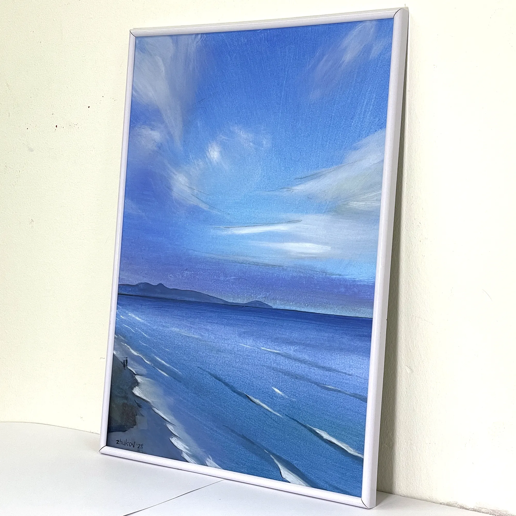 The artwork «Platja de Llevant» by Oleksiy Zhukov, 2025
