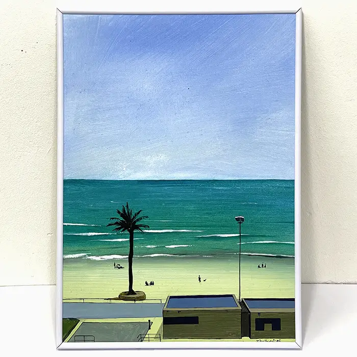 Artwork  «Platja Postiguet» • 2025 | Oleksiy Zhukov - @ozh.arts'