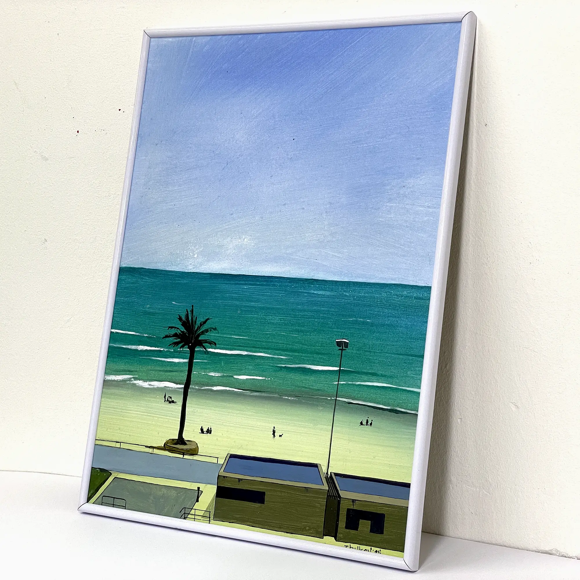 The artwork «Platja Postiguet» by Oleksiy Zhukov, 2025