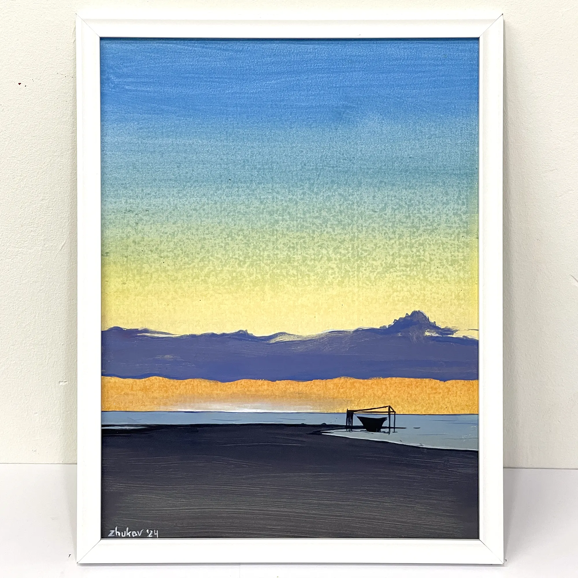 The artwork «Playa del Postiguet» by Oleksiy Zhukov, 2024 The artwork «Playa del Postiguet» by Oleksiy Zhukov, 2024