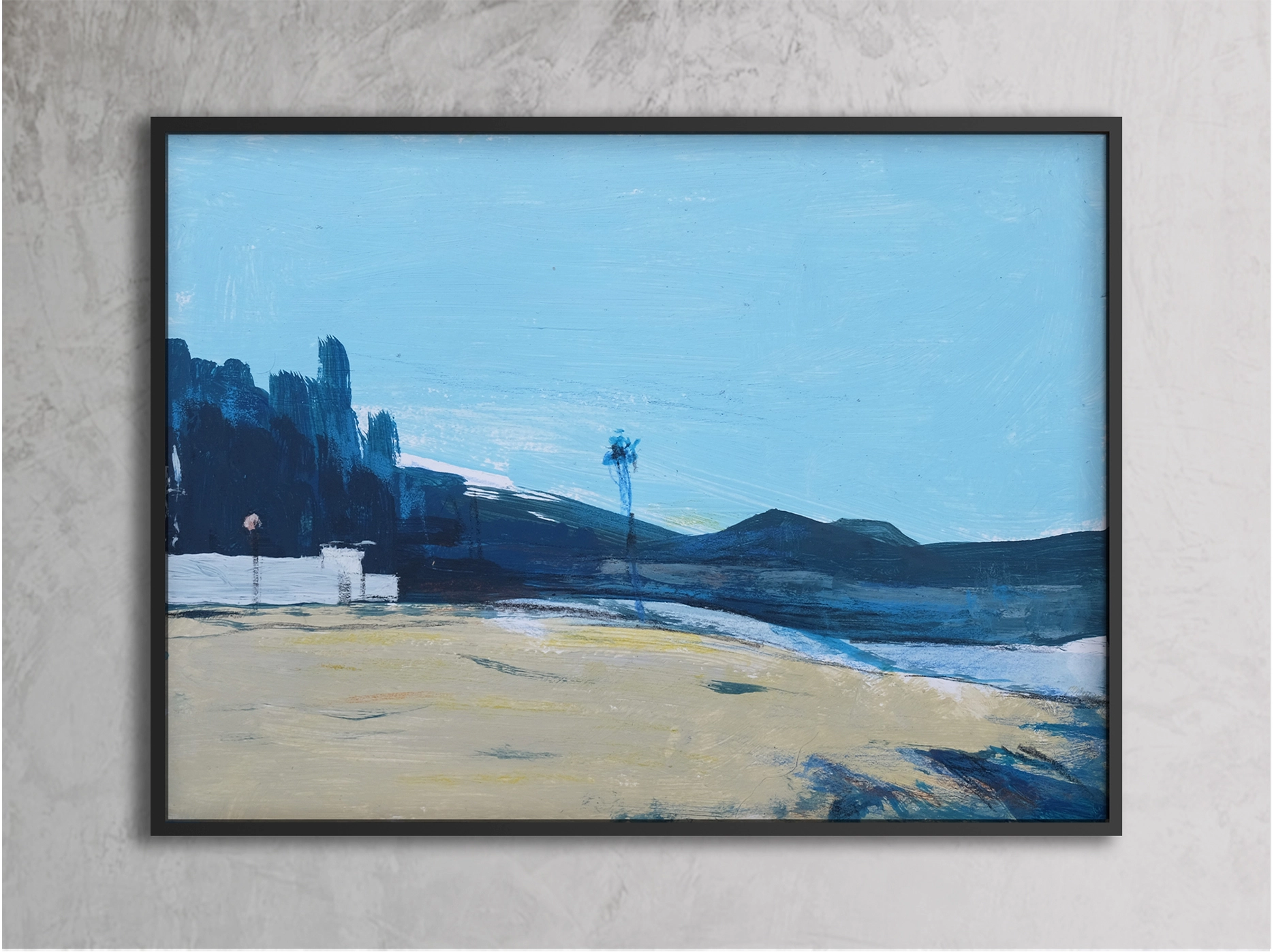 La obra del arte «Playa Moraira» de Oleksiy Zhukov, 2022